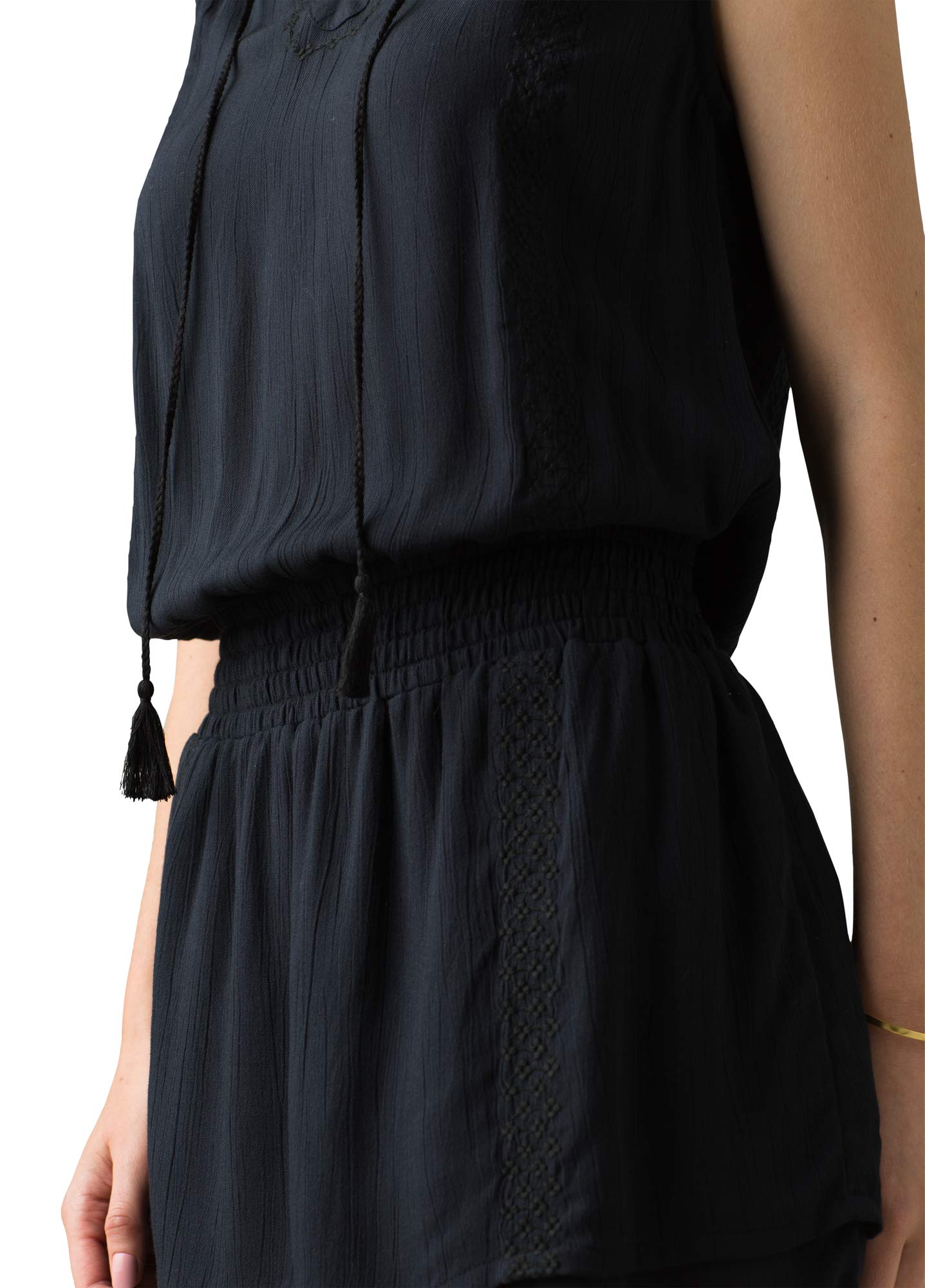 prAna Women's Seaview Sky Dress - Lightweight Flowy Summer Maxi Dress with Pockets, UPF 50+ Sun Protection - Perfect for Beach Vacations, Yoga, and Outdoor Adventures
