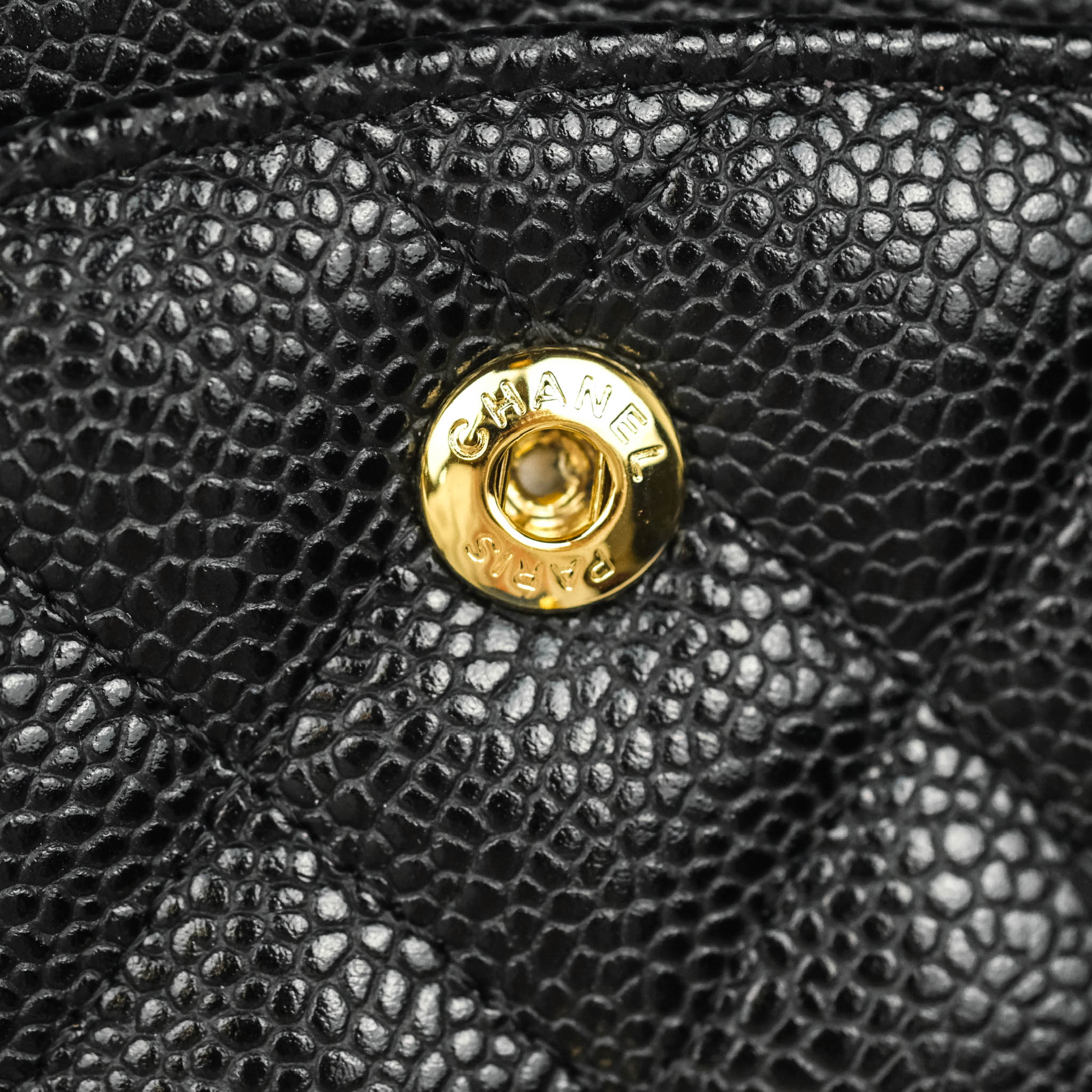 Chanel Classic Medium Double Flap Bag - Black Caviar Leather with Gold Hardware | Luxury Handbag for Women, Perfect for Work, Evening & Special Occasions