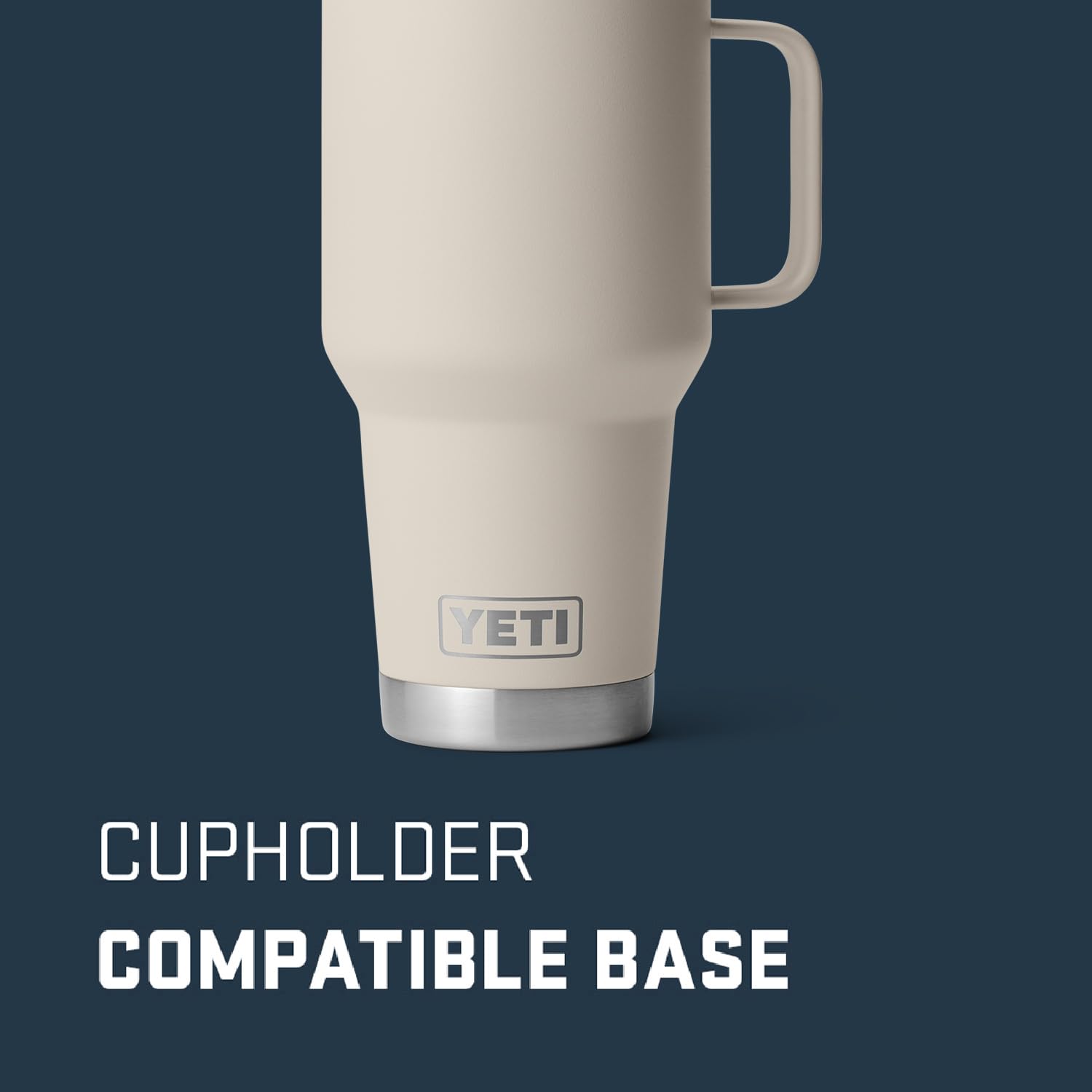 YETI Rambler 30 oz Stainless Steel Vacuum Insulated Travel Mug with Stronghold Lid - Keeps Drinks Hot or Cold for Hours, Perfect for Coffee, Tea, and Outdoor Adventures