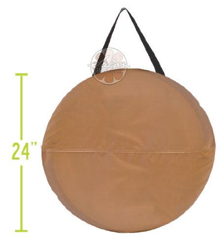 Portable Pop Up Tanning Booth Tent - Mobile Airbrush Spray Tan Kit for Sunless Tanning at Home, Salon, or Outdoor Events