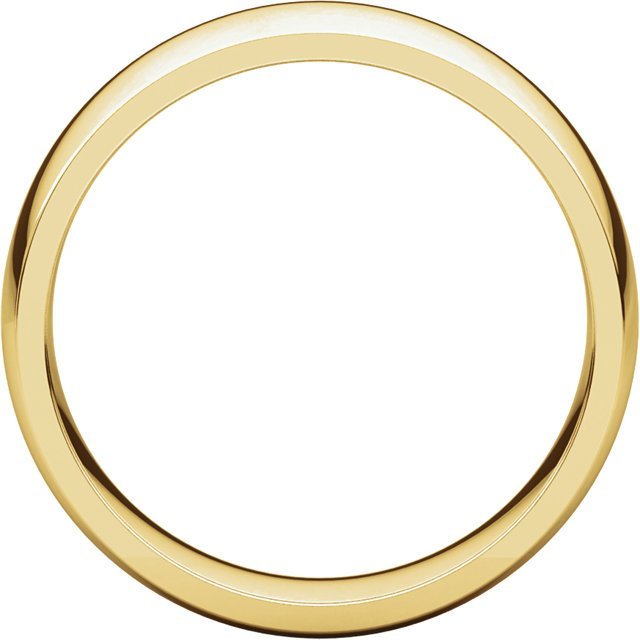 14K Gold 6mm Comfort Fit Wedding Band for Women - Elegant & Lightweight Ring for Bridal, Anniversary, or Everyday Wear