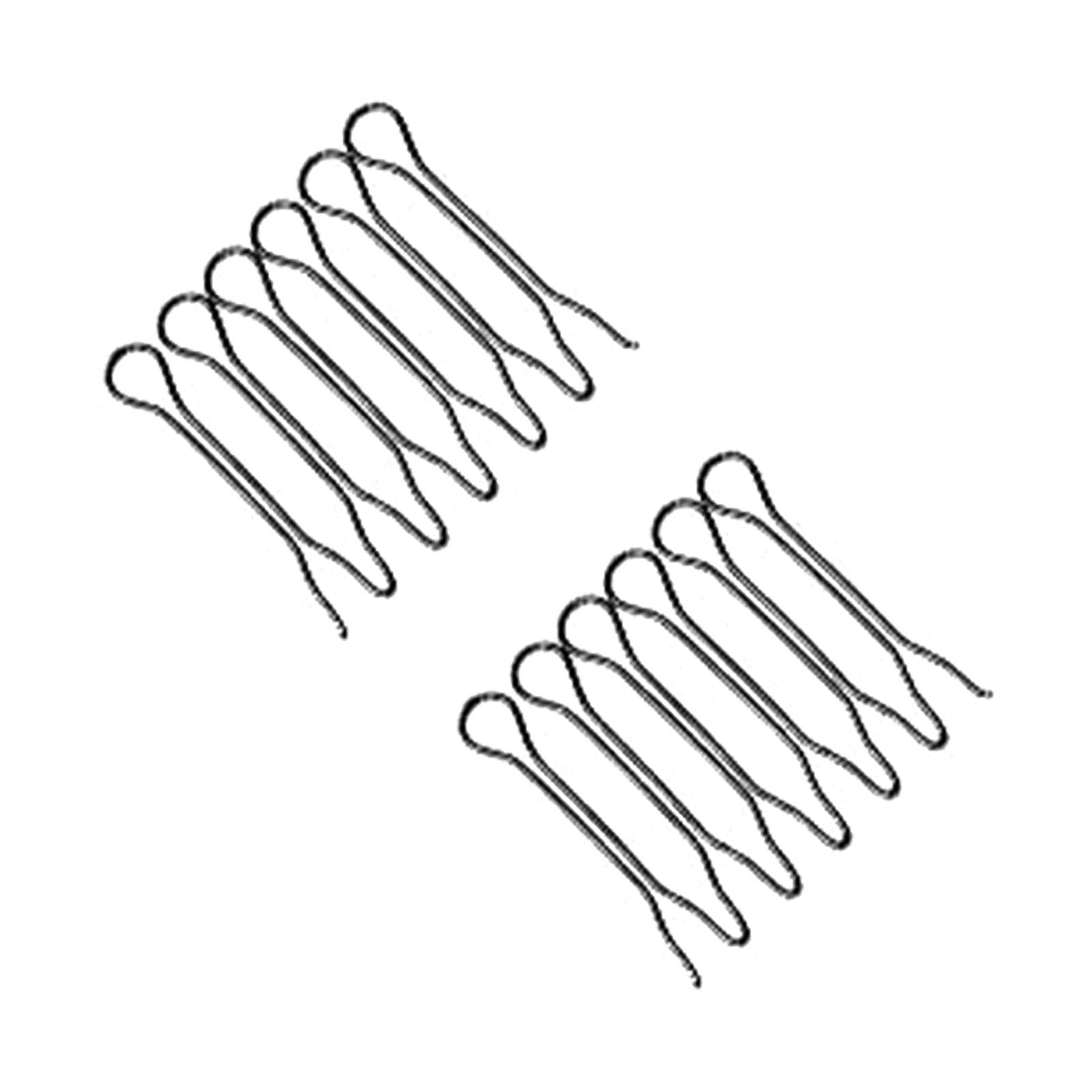 KASCLINO Invisible Hair Insert Comb - U Shape Metal Hair Fixer for Women, Curved Styling Tool for Secure Hold (Size S) - Perfect for Updos, Ponytails & Special Occasions