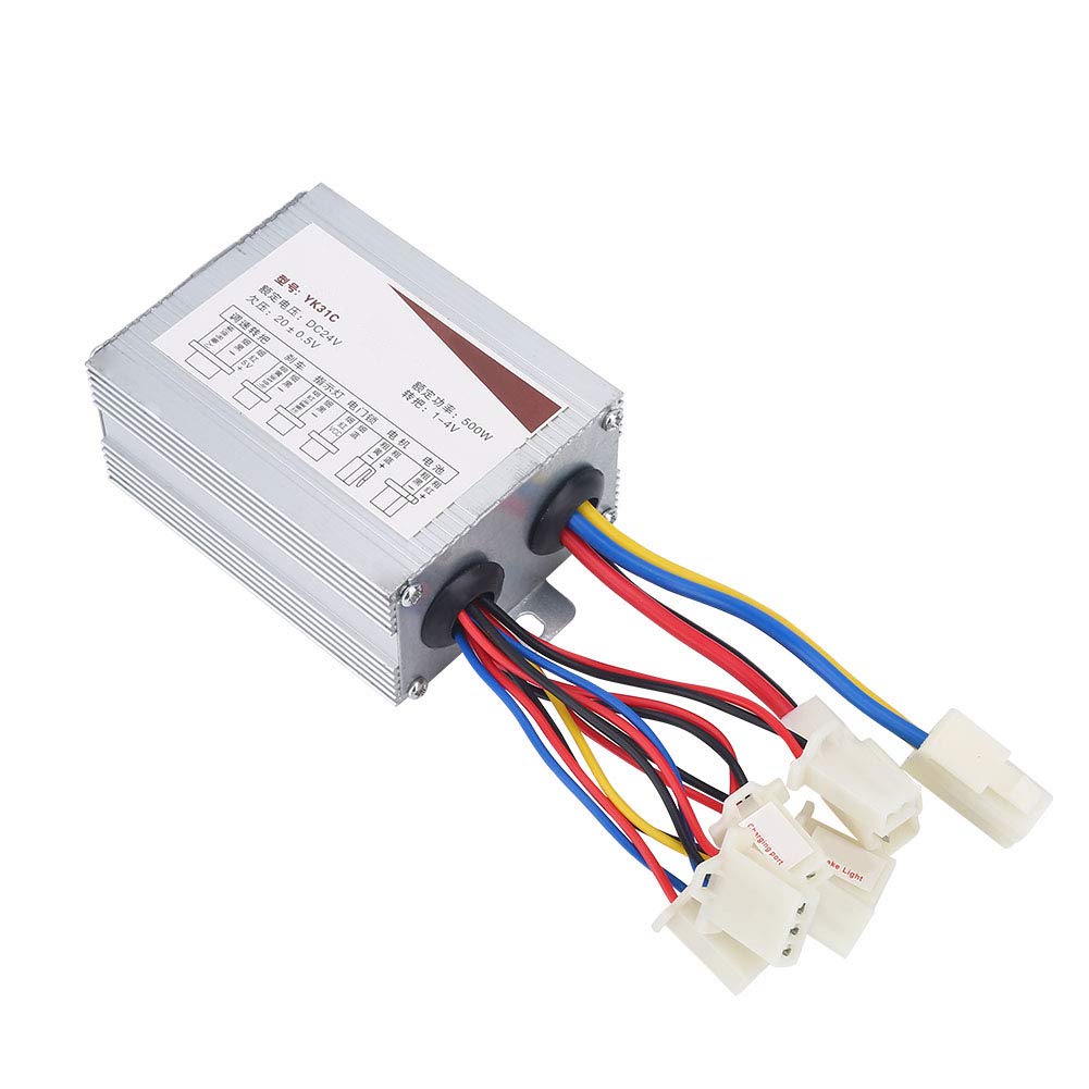 24V 500W Motor Speed Controller - UnderVoltage Protection for DIY Electric Projects