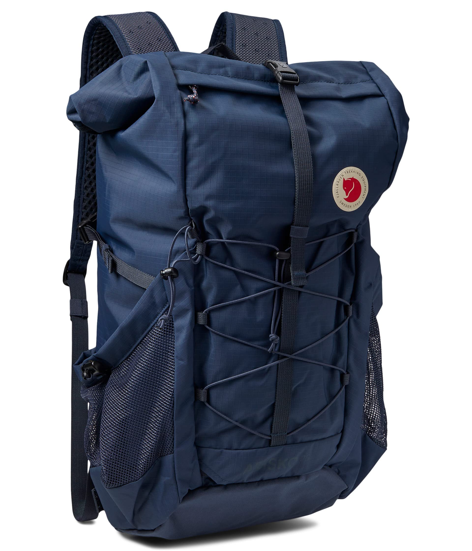Fjällräven Abisko Hike Foldsack Backpack - Lightweight & Durable Daypack for Hiking, Travel & Outdoor Adventures (Navy Blue, One Size) - Perfect for Camping, Trekking & Daily Commute