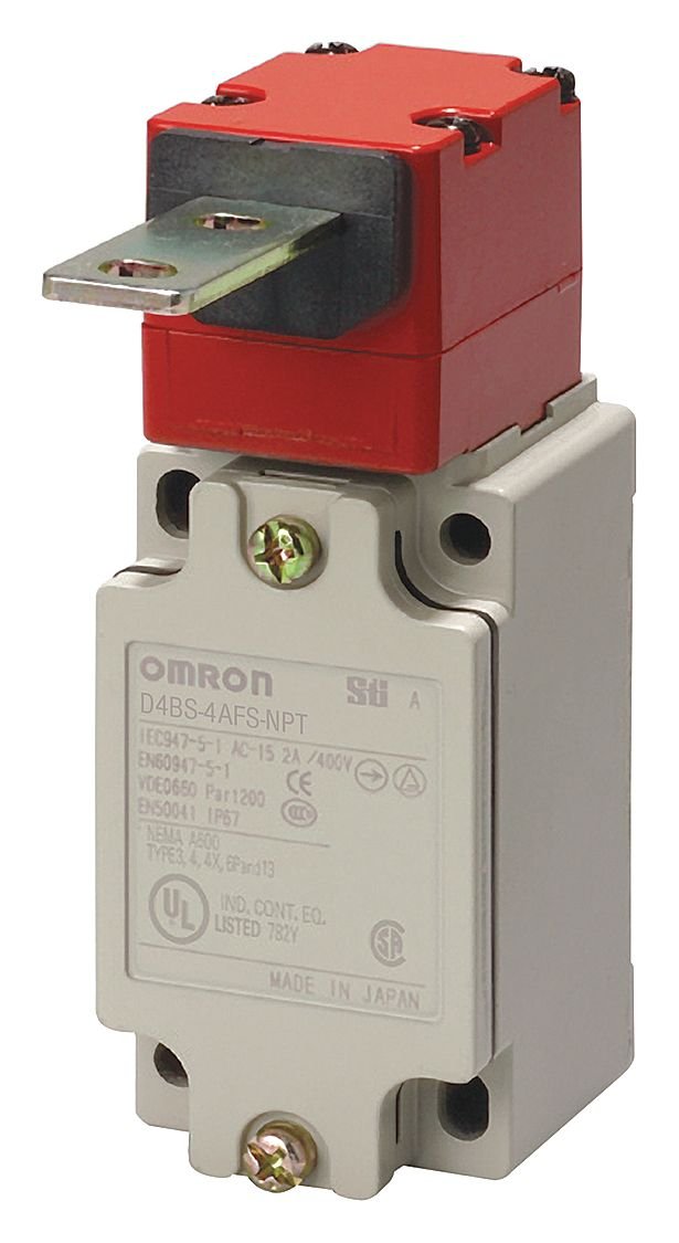 Safety Interlock Switch 2NC 10A@600V - Heavy Duty Electrical Safety Device for Industrial Machinery & Equipment Protection