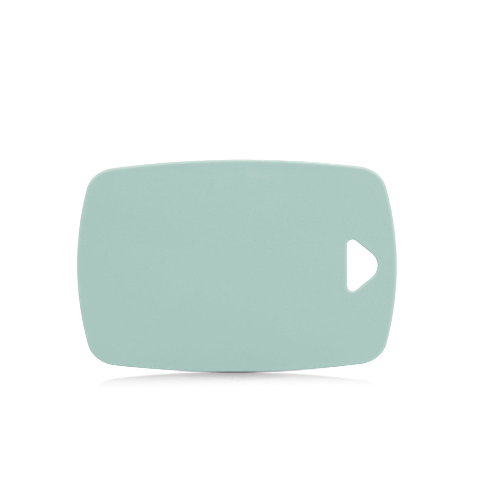 3-Piece Plastic Cutting Board Set - Green, Mint & White for Kitchen Prep, Chopping & Serving | Dishwasher Safe & Non-Slip