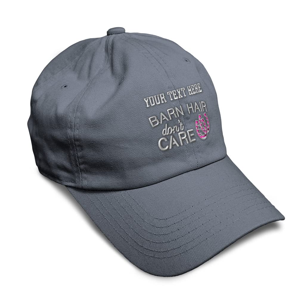 Custom Soft Baseball Cap - Unisex Dad Hat with 