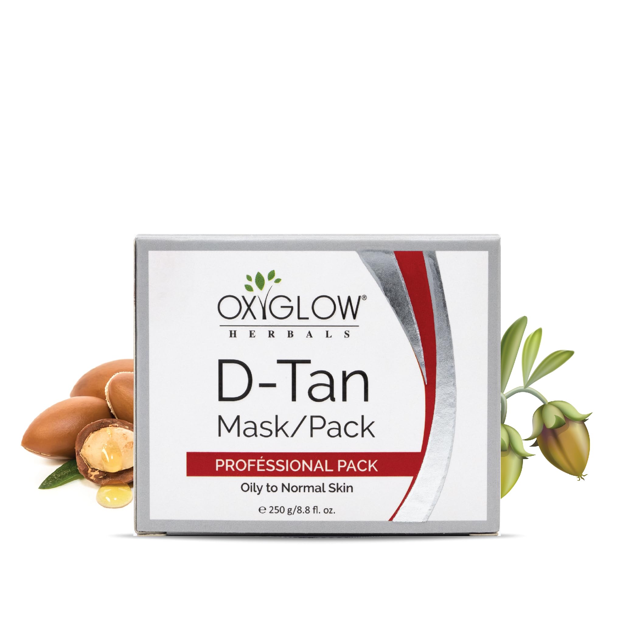 OxyGlow Herbals D-TAN Mask - Skin Brightening & Tan Removal Face Pack with Jojoba Oil & Vitamin E | Anti-Aging, Pigmentation Reduction & Skin Polishing | Suitable for All Skin Types | 250g | Perfect for Sun-Damaged Skin & Evening Skin Tone    (Note: I've consolidated duplicate keywords, organized benefits logically, added product weight, and included a usage scenario at the end while maintaining SEO-friendly keyword density.)