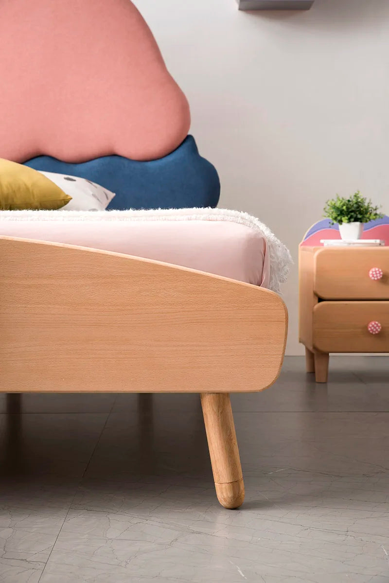 Adorable Ice Cream Themed Girls Bed - Sweet & Stylish Room Decor for Kids & Teens | Perfect for Bedrooms, Playrooms & Sleepovers