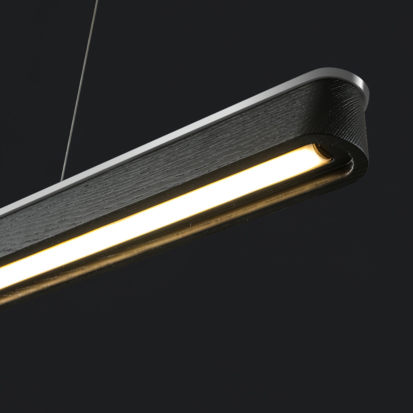 Modern Eleanor Beam Pendant Lamp - Industrial Style Hanging Light Fixture for Kitchen Island, Dining Room & Living Room Decor
