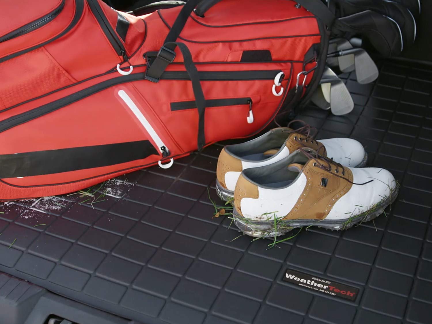WeatherTech Cargo Trunk Liner for VW Golf & Golf GTI - Custom Fit Tan Cargo Tray (Model 41599) | All-Weather Protection & Spill Containment | Perfect for Road Trips, Groceries & Outdoor Gear