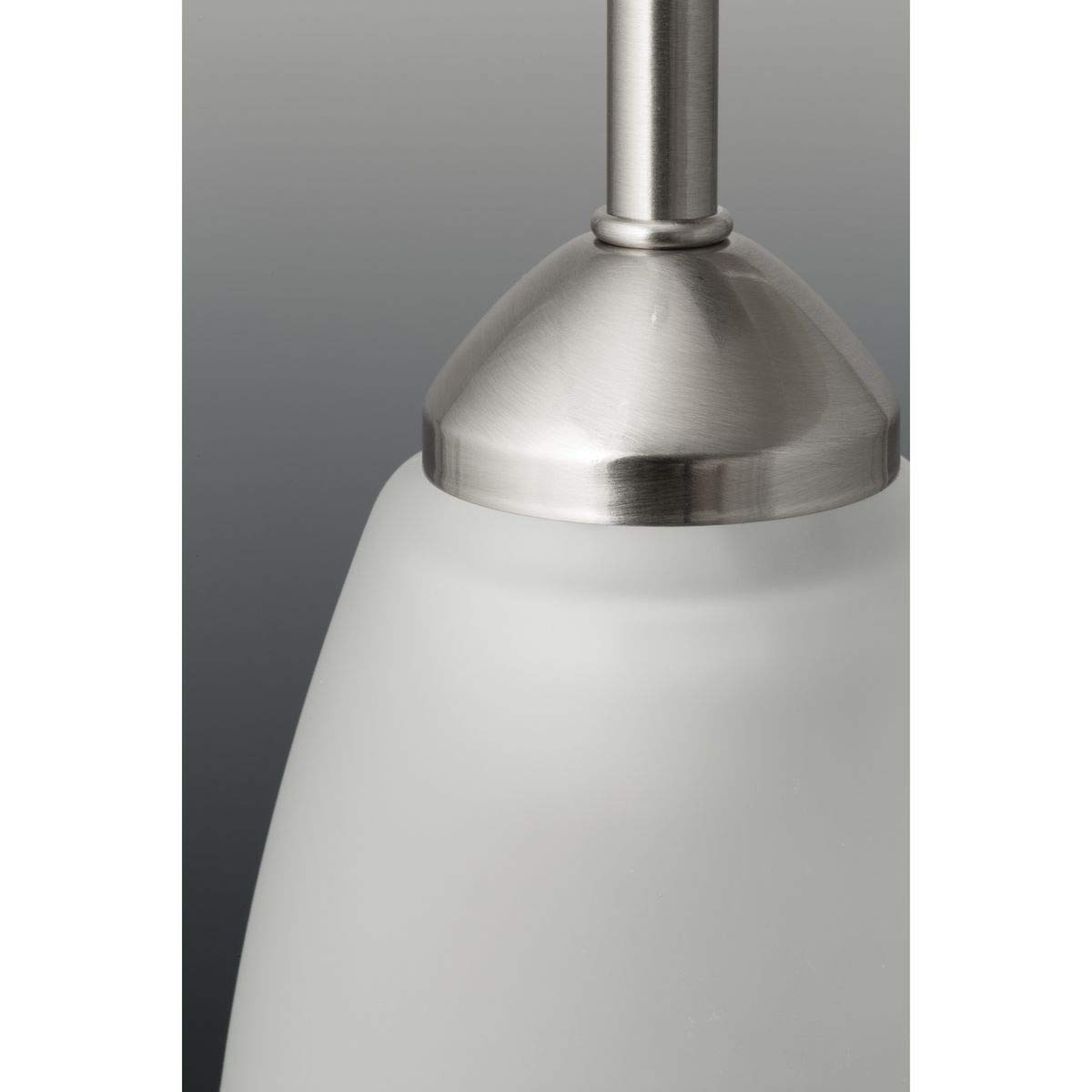 Progress Lighting P2709-09 Gather Bath & Vanity Light Fixture in Brushed Nickel Finish - Perfect for Bathroom Vanity, Powder Room, and Dressing Area Lighting