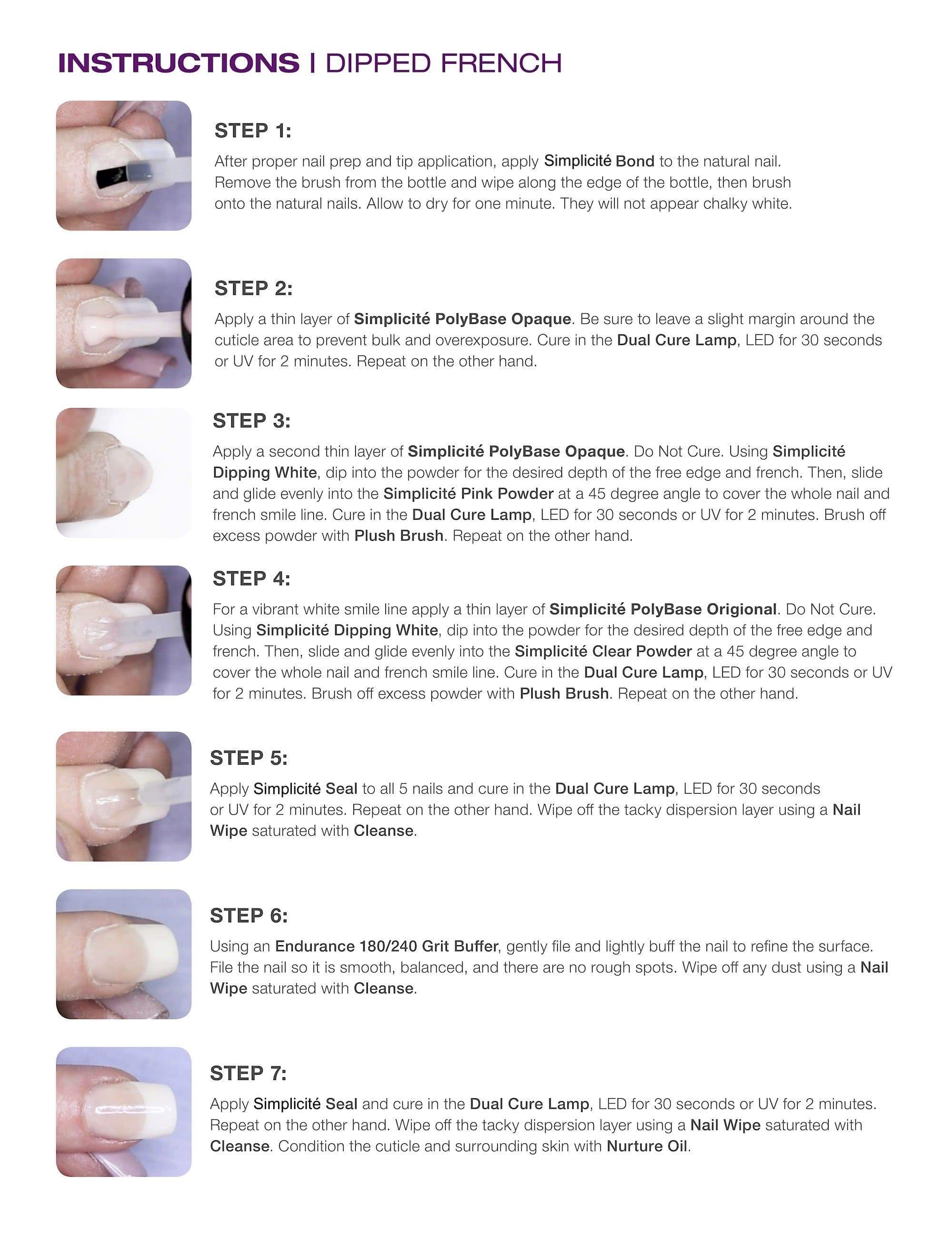 Simplicité PolyBase Opaque - Premium Waterproof Base Coat for Nail Art | Long-Lasting Nail Polish Base for Gel, Acrylic & Dip Powder | Perfect for Salon Professionals & DIY Manicures at Home