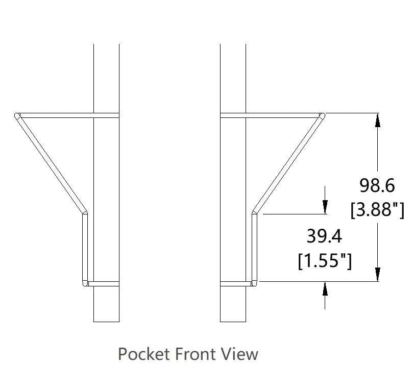 FixtureDisplays® High Capacity 64-Pocket Adjustable Display Rack for DVDs, CDs, Blu-rays, Literature, Greeting Cards & Postcards (5.1