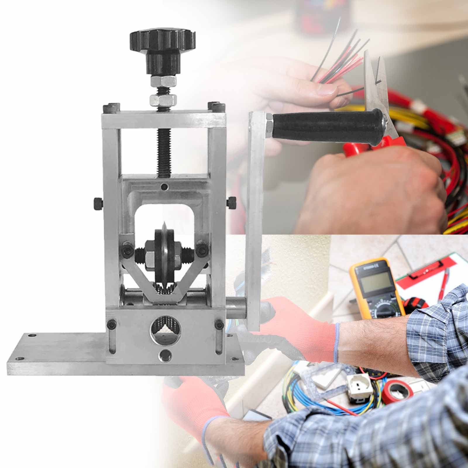 GAOMIN Wire Stripping Machine - Household & Industrial Scrap Copper Wire Peeler, 1000mm Max Cutting Length Cable Stripper for Recycling, DIY Projects & Electrical Work | Perfect for Home Workshops, Electricians & Metal Recycling Businesses