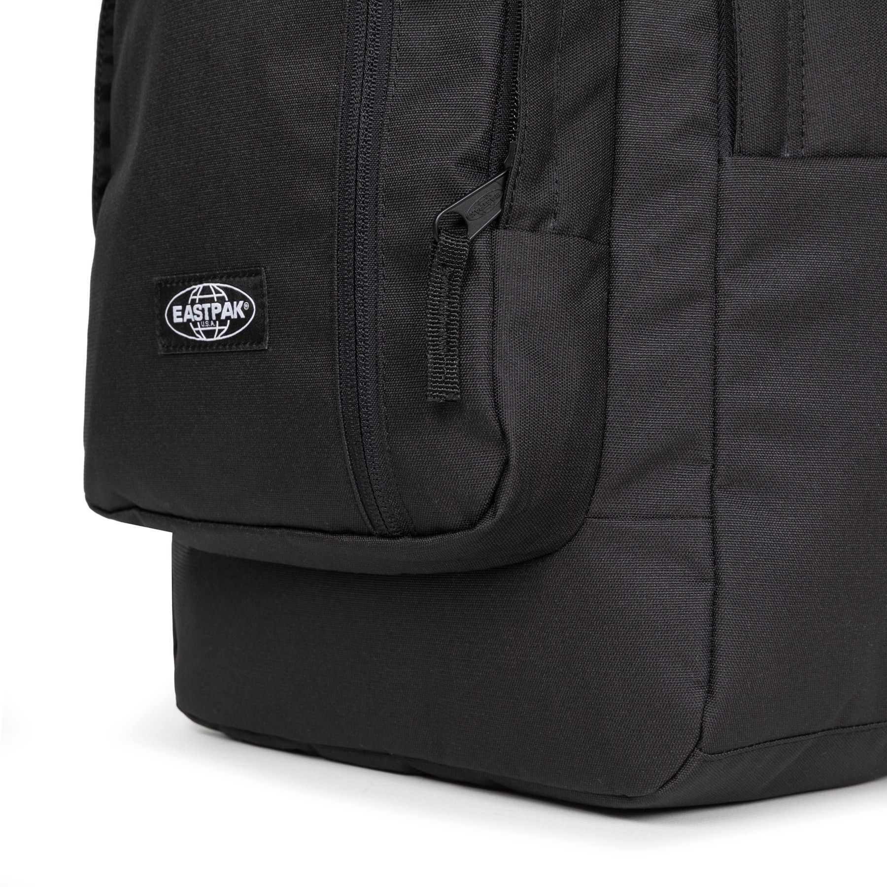 Eastpak Smallker CS Backpack - Durable Mono Black Laptop Bag for School, Work & Travel | Compact Design for Everyday Use