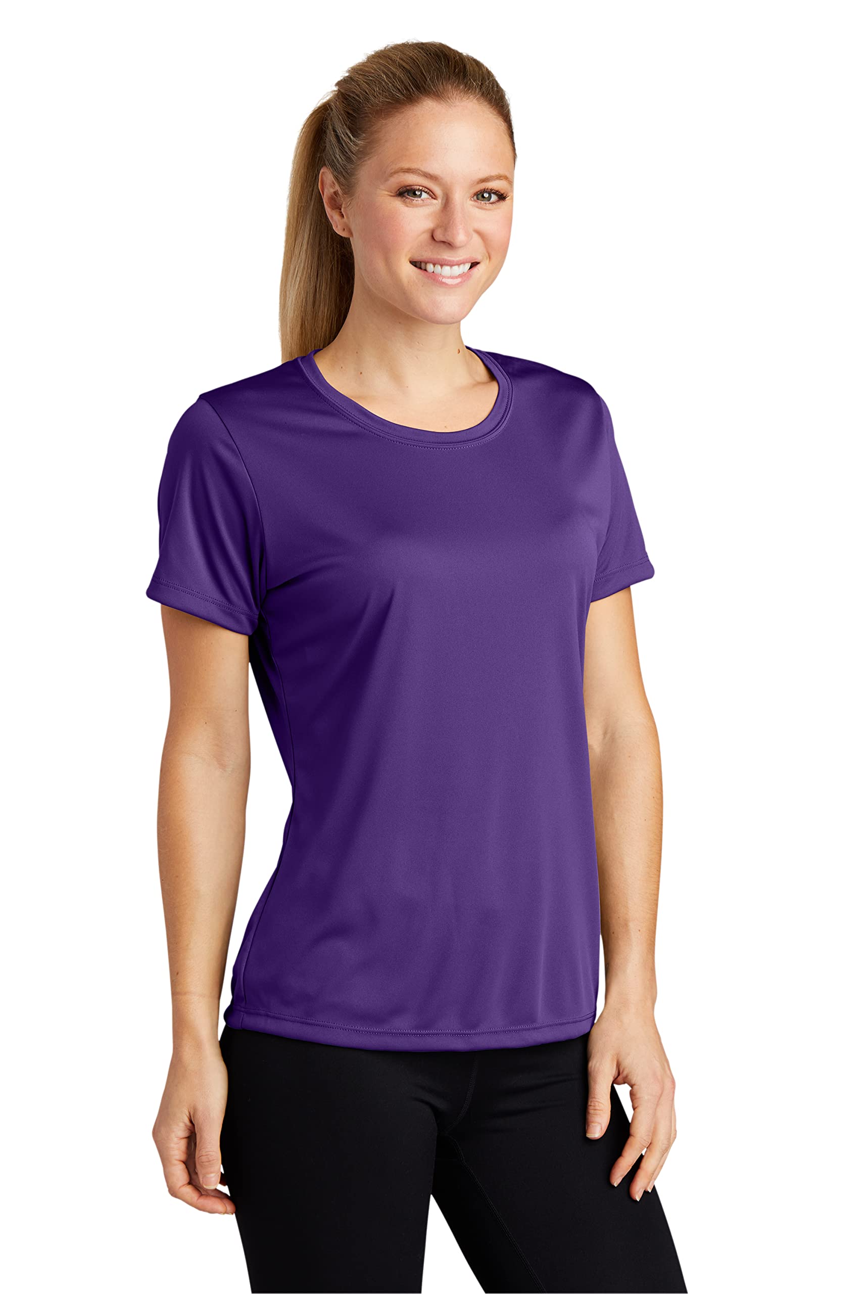 Clothe Co. Women's Workout Tops - Breathable Gym Shirts for Yoga, Running & Fitness - Plus Size Activewear for Women | Perfect for Gym, Cardio & Outdoor Sports