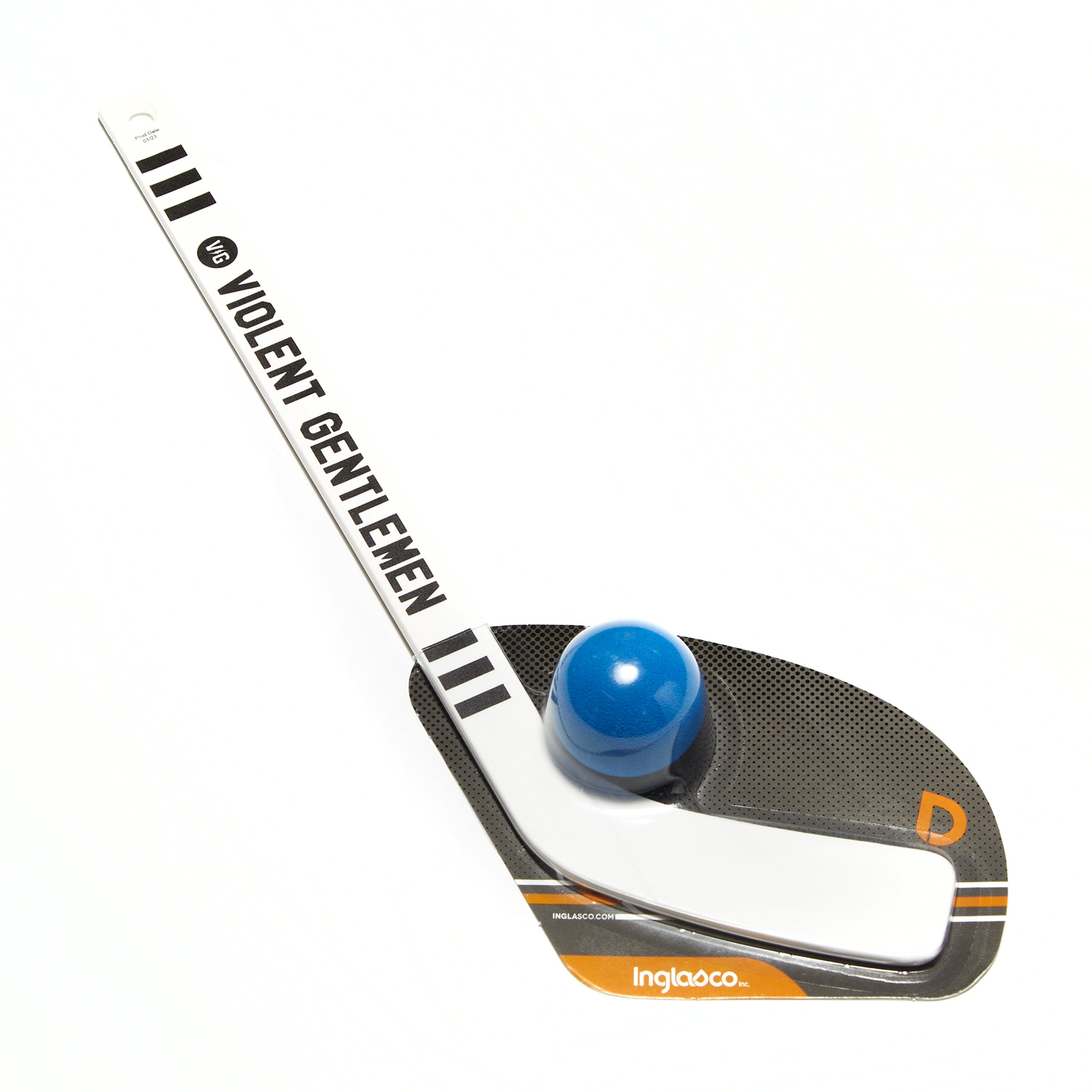 Mini Hockey Stick Kit for Kids - Portable Street Hockey Set with 2 Sticks & Ball - Perfect for Indoor, Outdoor, Backyard & Driveway Hockey Games