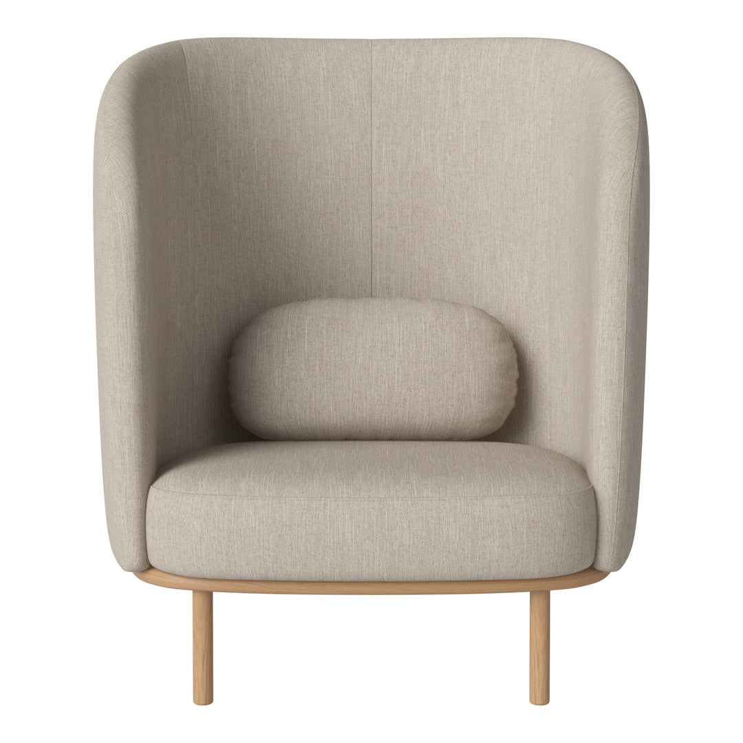 Fuuga Modern Nesting Armchair Set of 2 - Space Saving Stackable Lounge Chairs for Small Living Room, Bedroom or Office - Comfortable Accent Seating for Home Decor
