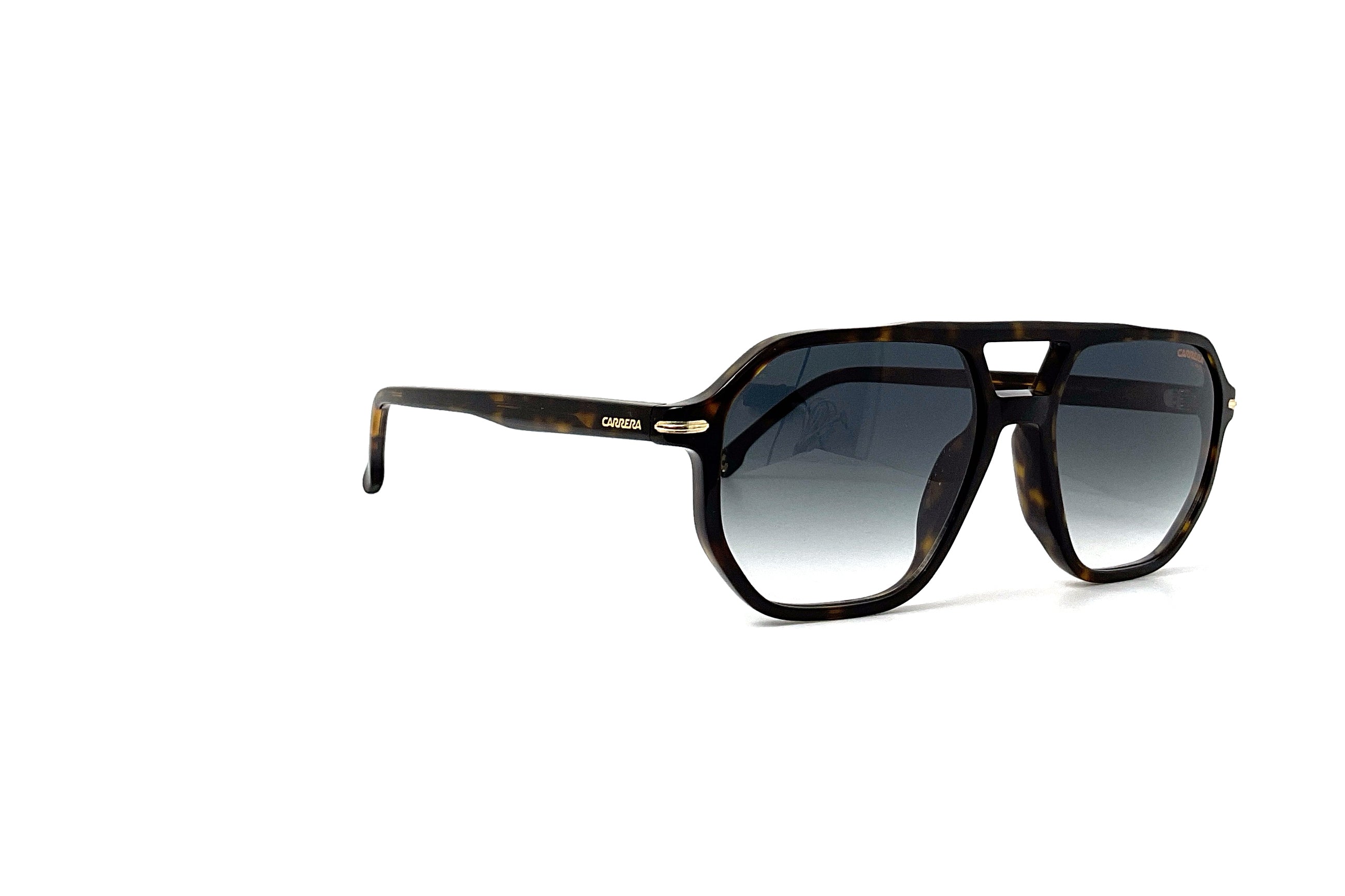 Carrera 341/S Black Gold Sunglasses - Polarized UV Protection for Men & Women - Perfect for Driving, Running, and Outdoor Activities