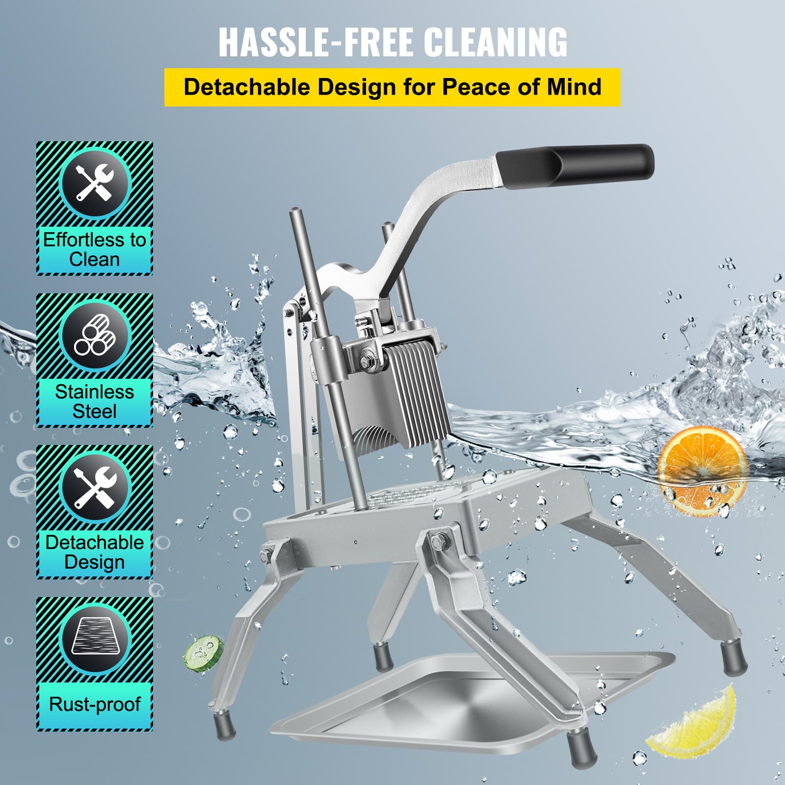 Happybuy Commercial Vegetable Fruit Dicer - 3/8