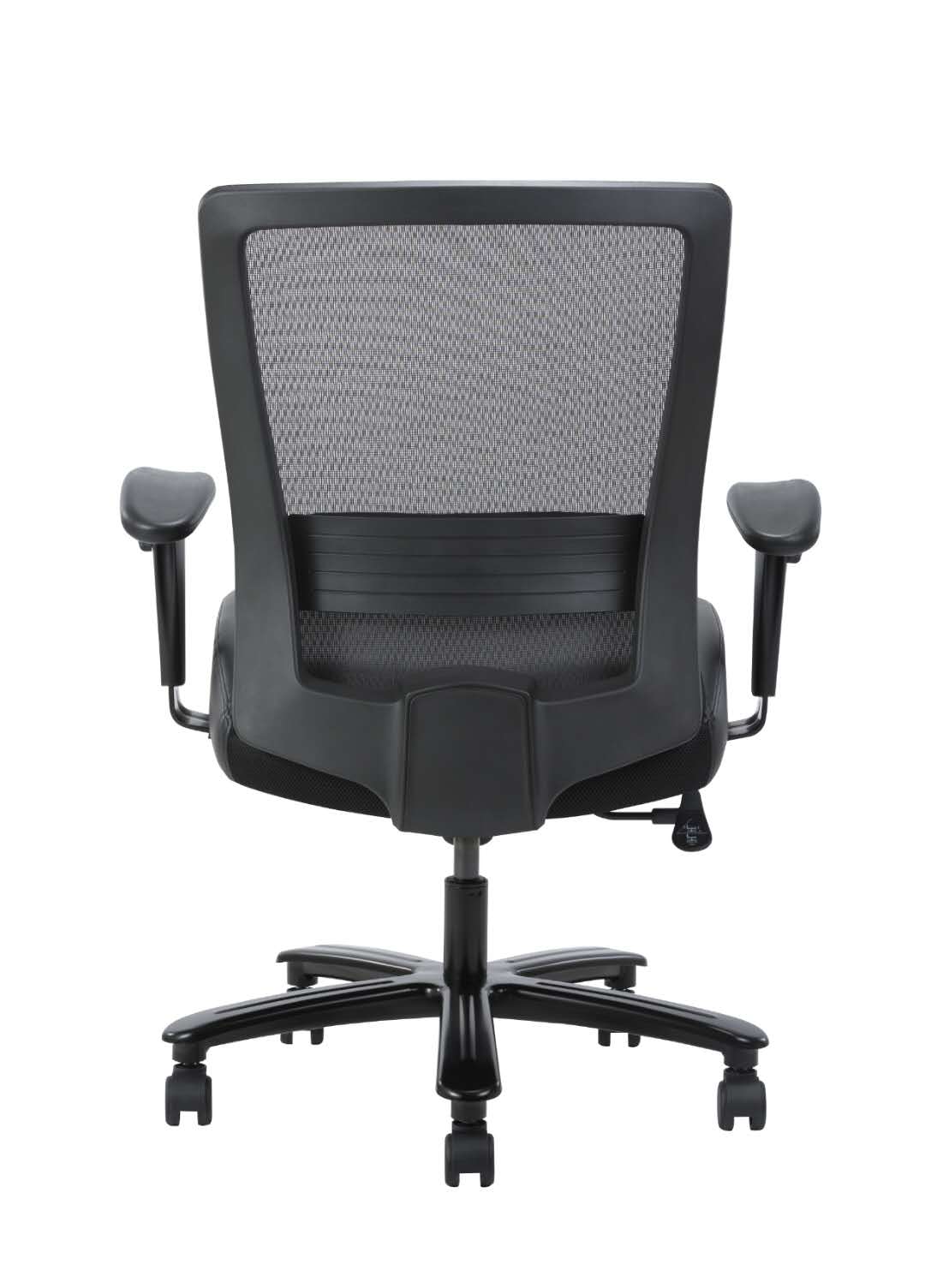 Boss Mesh Heavy Duty Office Chair - 400 lb Weight Capacity, Ergonomic Executive Desk Chair (Model B699 BK) for Home Office, Gaming & Conference Rooms