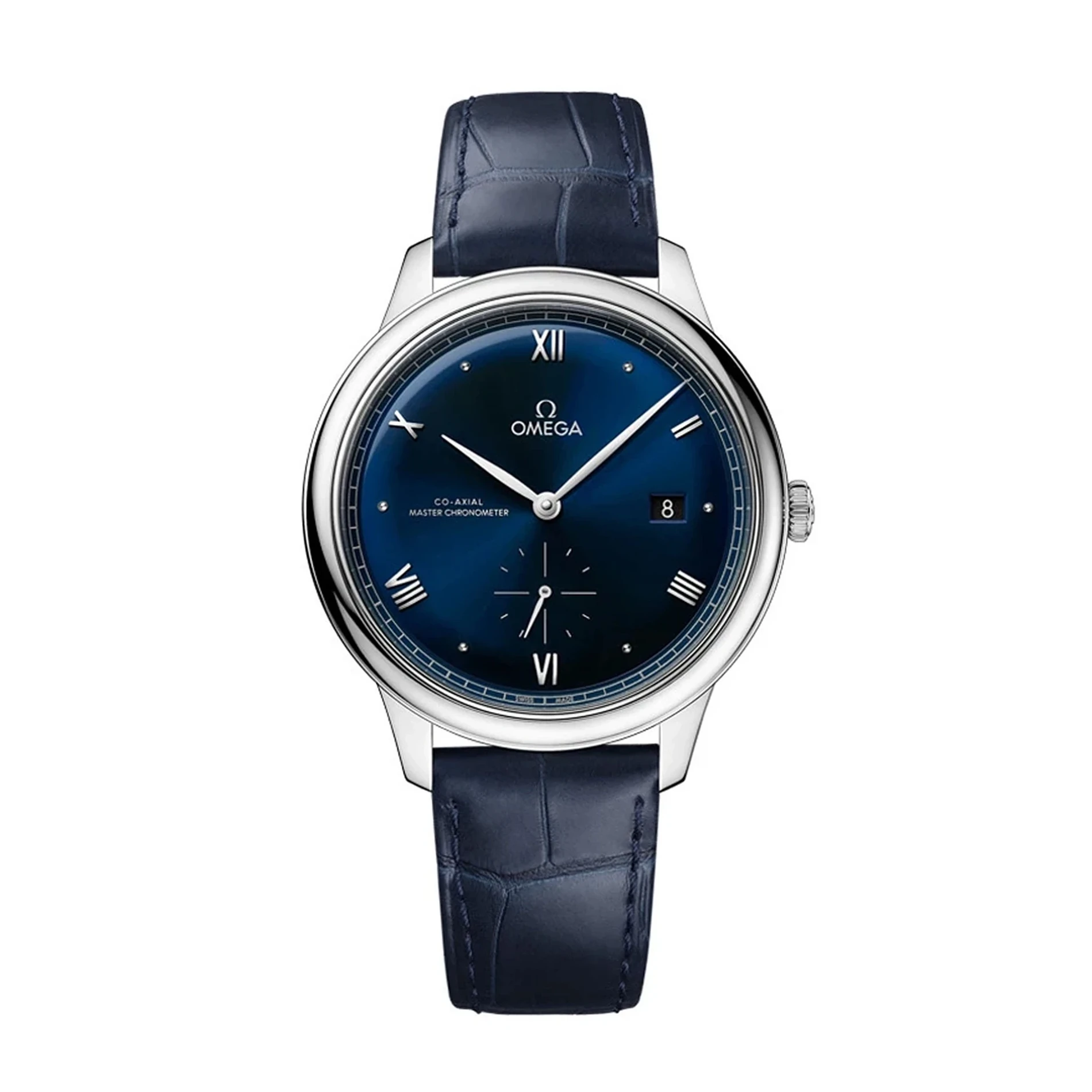 Omega De Ville Prestige Stainless Steel Men's Watch - Luxury Automatic Dress Watch for Business & Formal Occasions