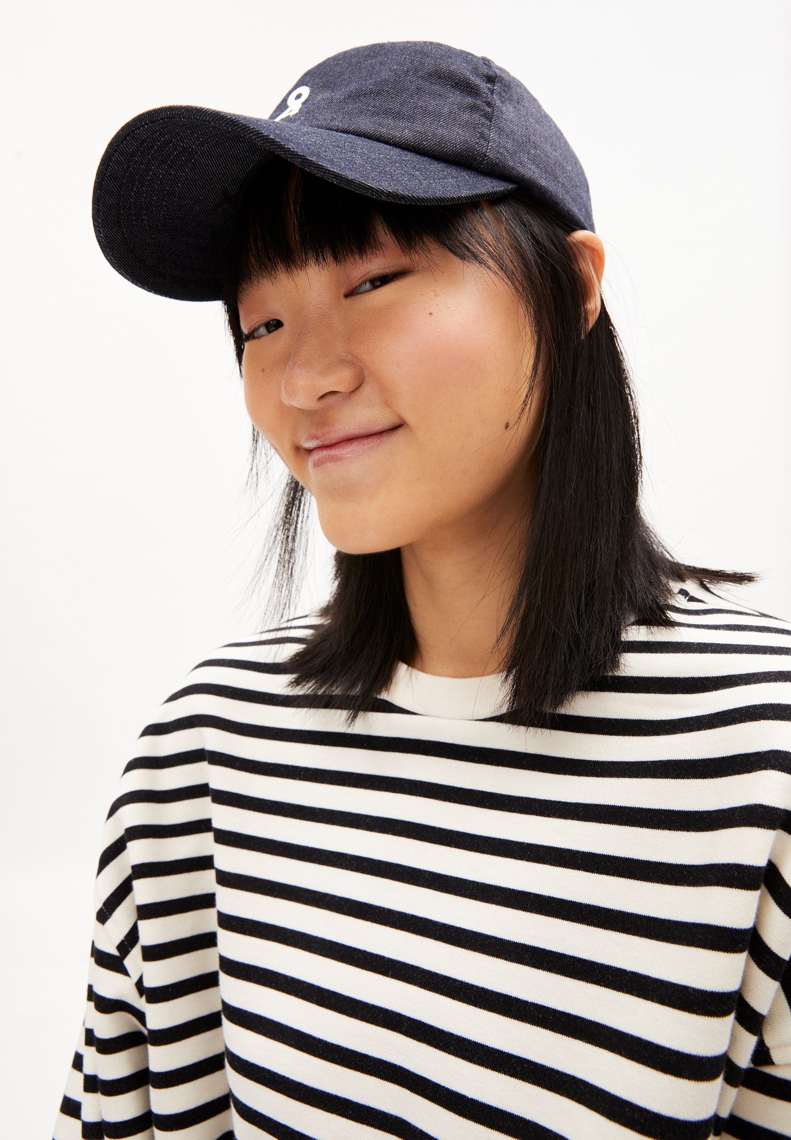Frankaa Striped Sweatshirt for Women - Soft Cotton Pullover, Undyed & Black Options - Perfect for Casual Outfits, Loungewear, and Layering in Fall & Winter