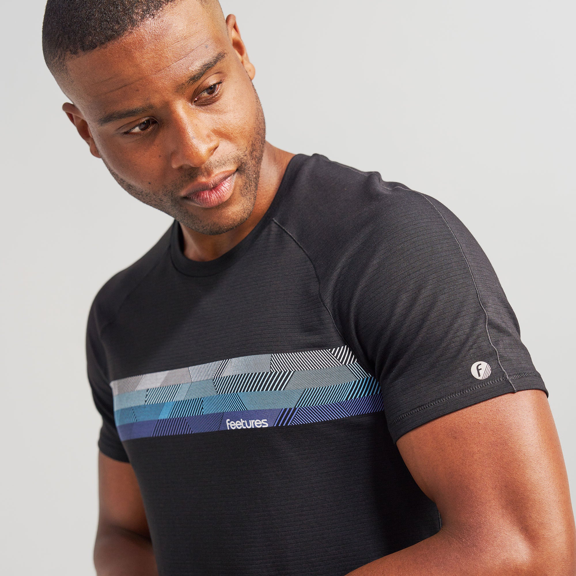 Men's Stride Flex Performance T-Shirt - Breathable Moisture-Wicking Workout Tee for Running, Gym & Active Lifestyle