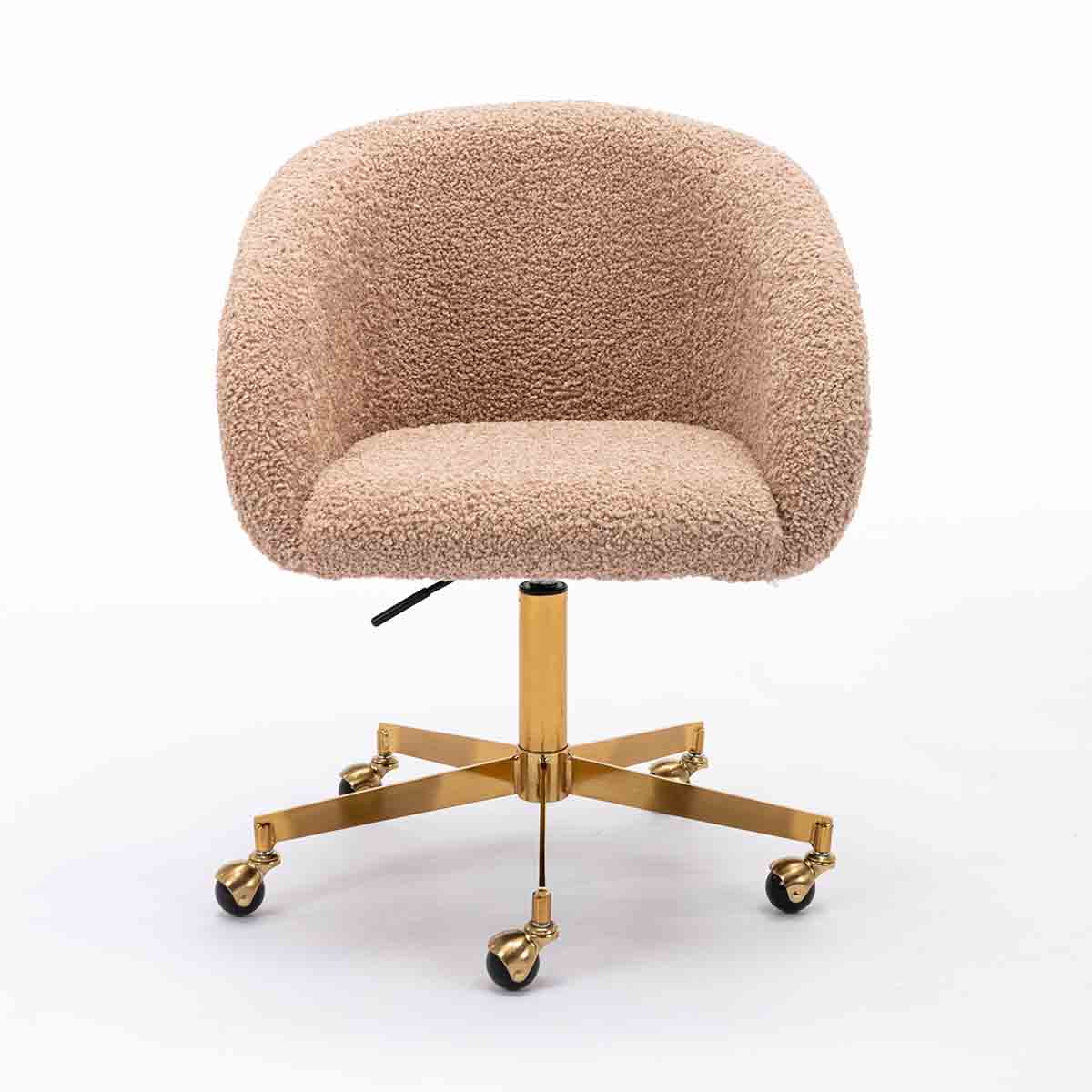 Premium Avalon Fur Office Chair - Ergonomic Executive Desk Chair with Plush Faux Fur Upholstery for Home & Office Workspaces - Perfect for Long Hours of Comfortable Sitting, Gaming, and Remote Work