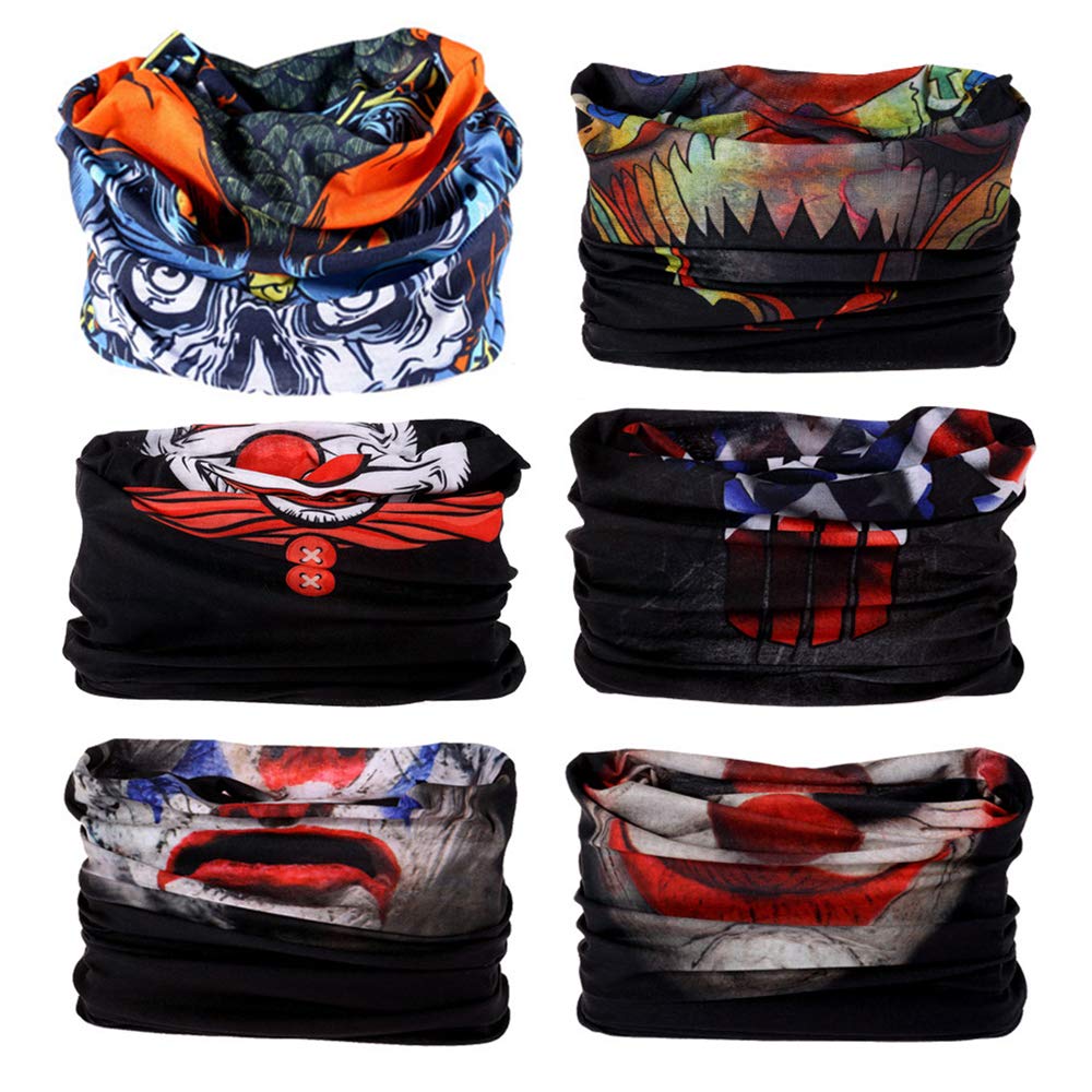 Zupro UV Protection Headbands for Men & Women - Breathable Sports Bandana, Face Mask & Neck Gaiter for Running, Cycling, Yoga - Perfect for Outdoor Activities & Workouts