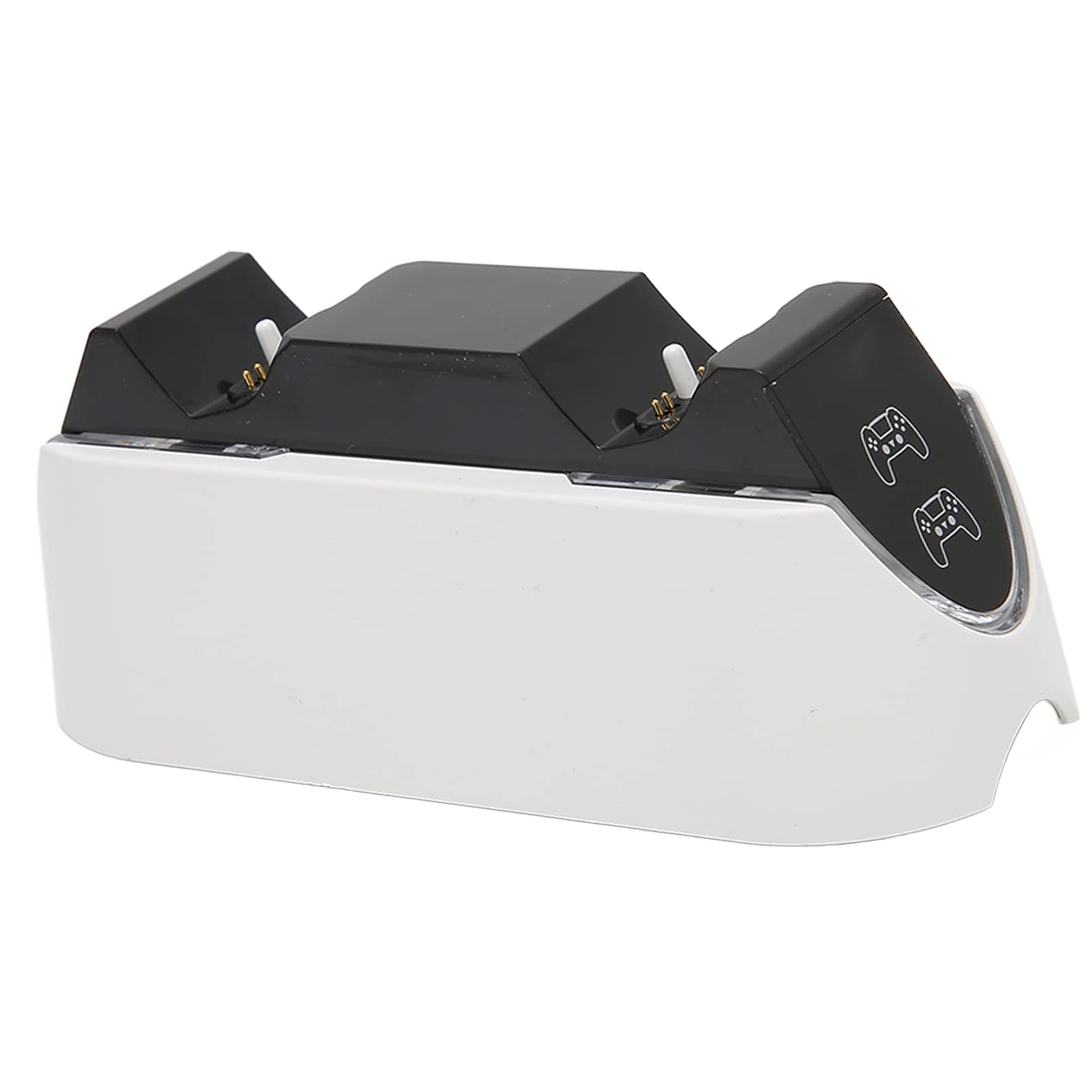 Fast Charging Station for PS5 - DualSense Controller Charger Dock with Non-Slip Base, 2-Hour Quick Charge, LED Auto Indicator - Perfect for Gaming Sessions & Multiplayer Setups