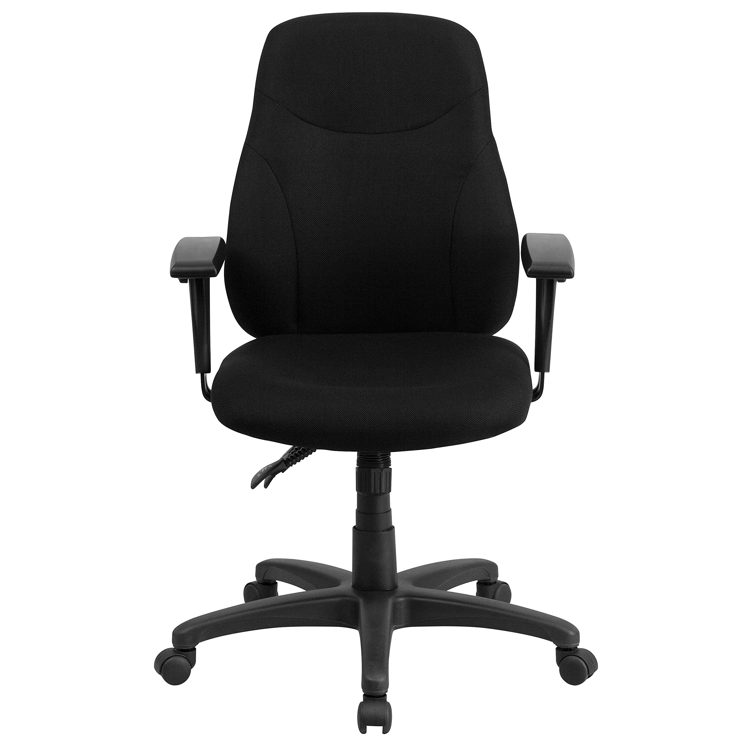 Ergonomic Mid-Back Office Chair with 1.5