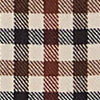 Mejia Men's Windowpane Sharkskin Dress Pants - Classic Business Casual Trousers for Office Work & Formal Events