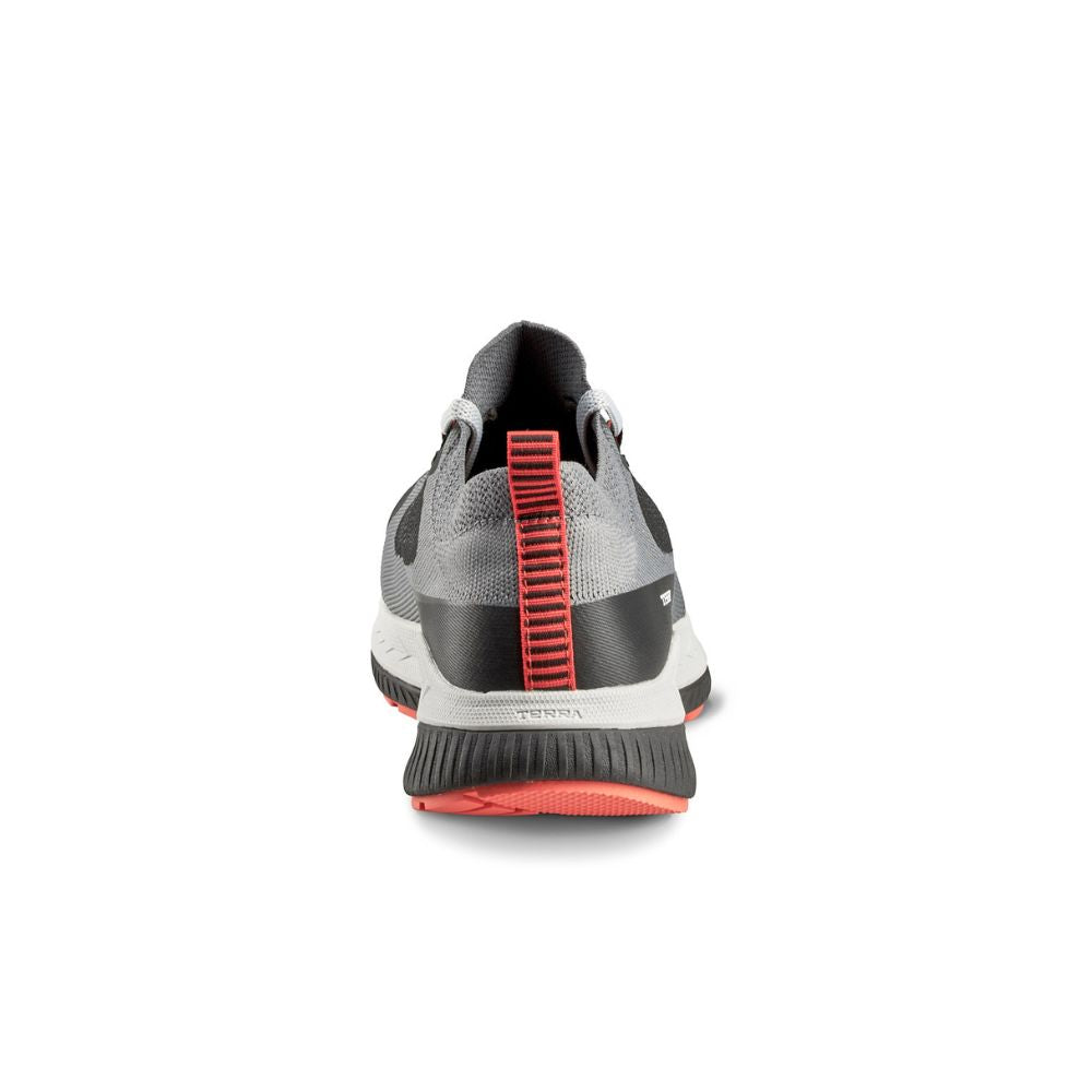 Terra Eclipse SD TR0A4T8MBLR Men's Composite Toe Athletic Work Shoes - Lightweight Safety Sneakers for Construction & Industrial Work - Black/Red - Perfect for Warehouse, Factory & Outdoor Jobs