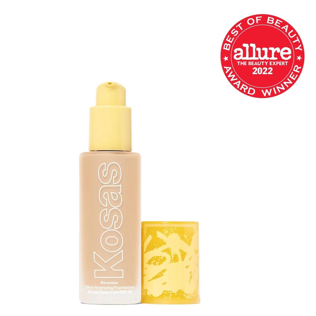 Revealer Skin Improving Foundation SPF 25 - Lightweight Liquid Makeup with Hydrating Formula for Flawless Coverage | Perfect for Daily Wear & Special Occasions