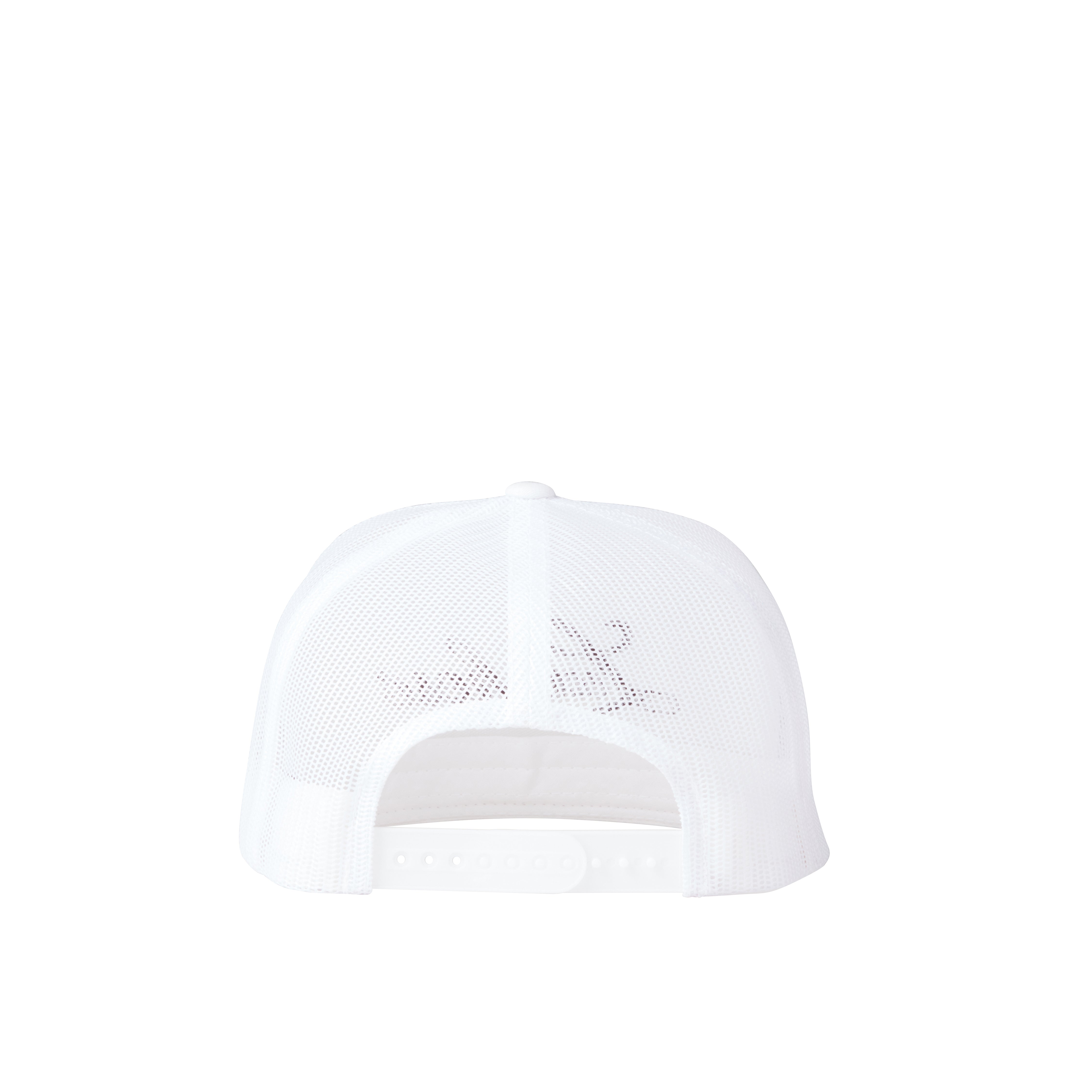 Lucchese Script Trucker Hat - Adjustable Snapback Baseball Cap for Men & Women - Stylish White Cowboy Hat for Outdoor, Rodeo & Casual Wear