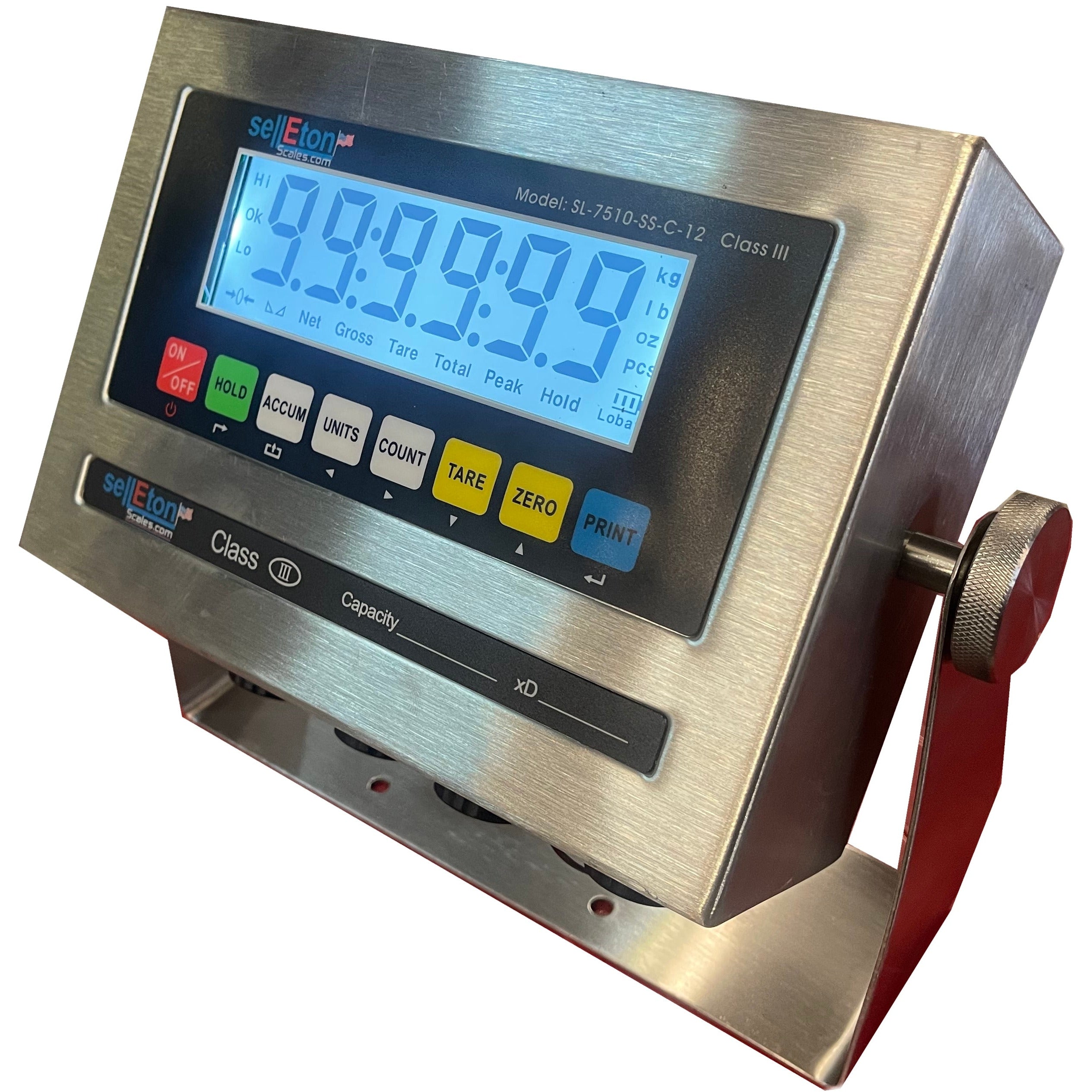 SL 934 20x10 Truck Scale - Heavy Duty Industrial Weighing Equipment for Non-NTEP Reference Weight (Ideal for Warehouses, Logistics & Shipping Centers)