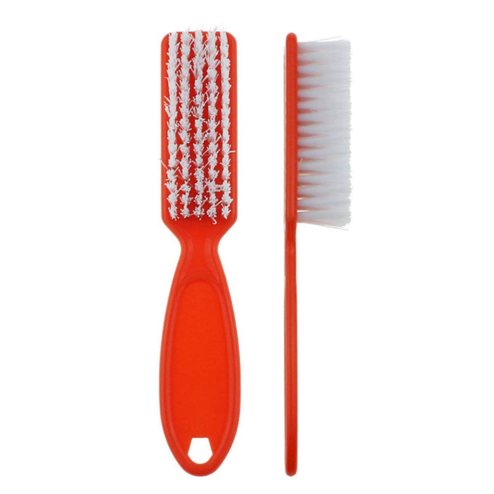 Healifty 4pcs Long Handle Nail Brushes for Cleaning & Makeup - Salon & Home Use