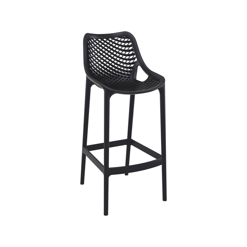 Premium Adjustable Oxygen Bar Stool with Backrest - Modern Kitchen Counter & Home Bar Seating - Perfect for Breakfast Nook, Home Office, and Entertainment Areas