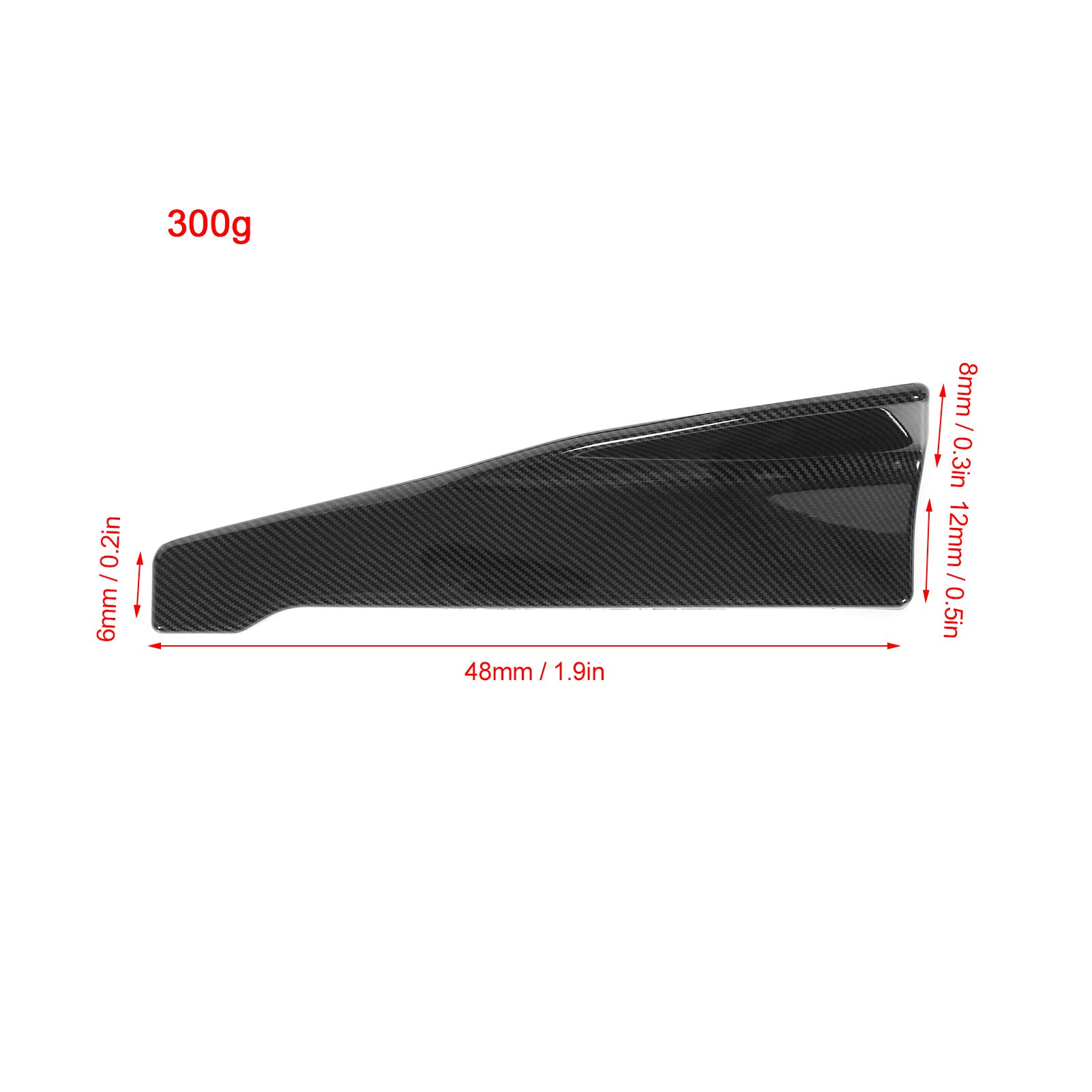 High Strength Universal Rear Diffuser for Cars - Reduce Air Resistance & Sporty Look - Durable & Not Easy To Break - Perfect for Racing, Street Performance & Car Upgrades