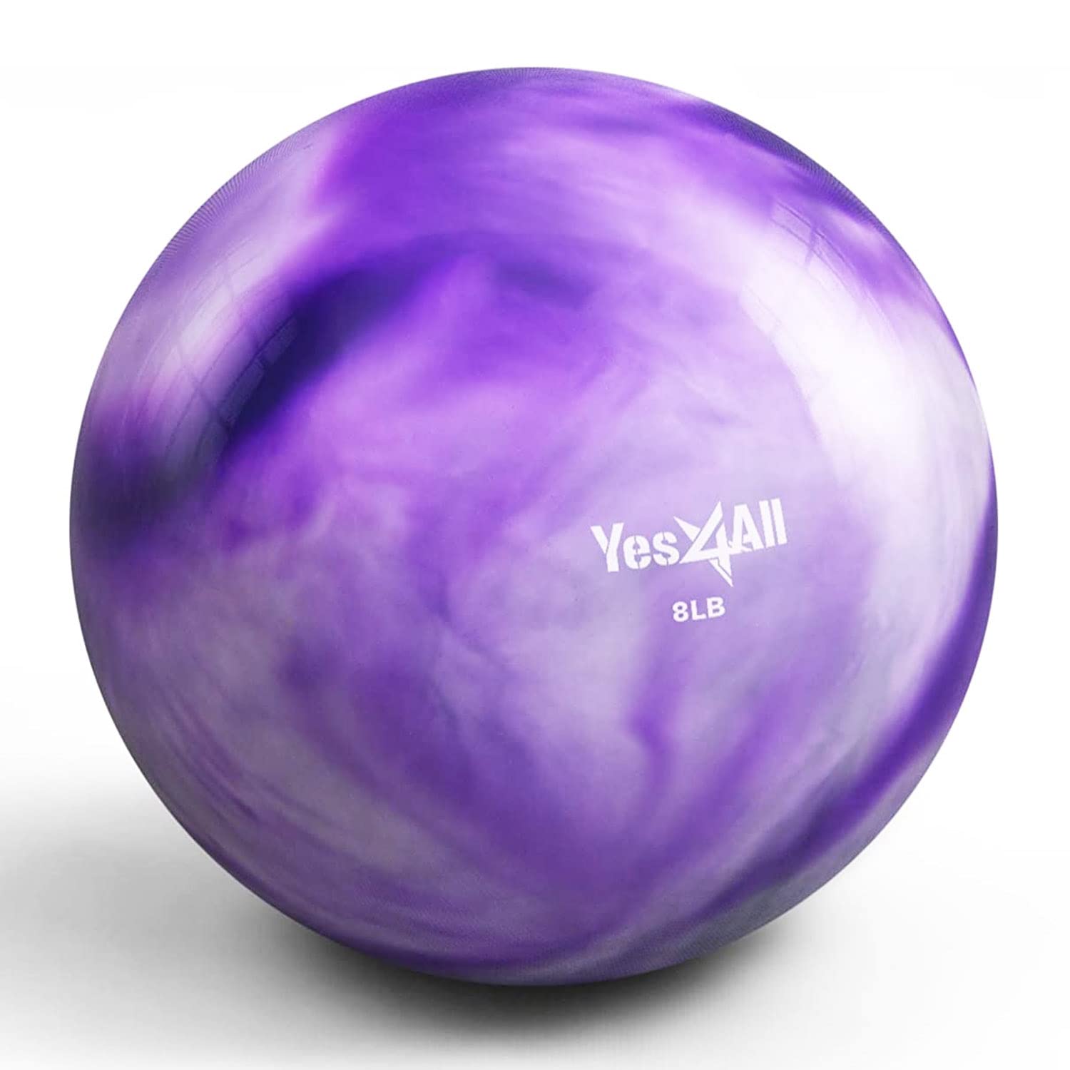 Yes4All Soft Medicine Ball for Exercise, Pilates, Yoga & Fitness – 2-10lbs Toning Ball for Balance & Flexibility – Perfect for Home Gym, Workouts & Rehabilitation Training