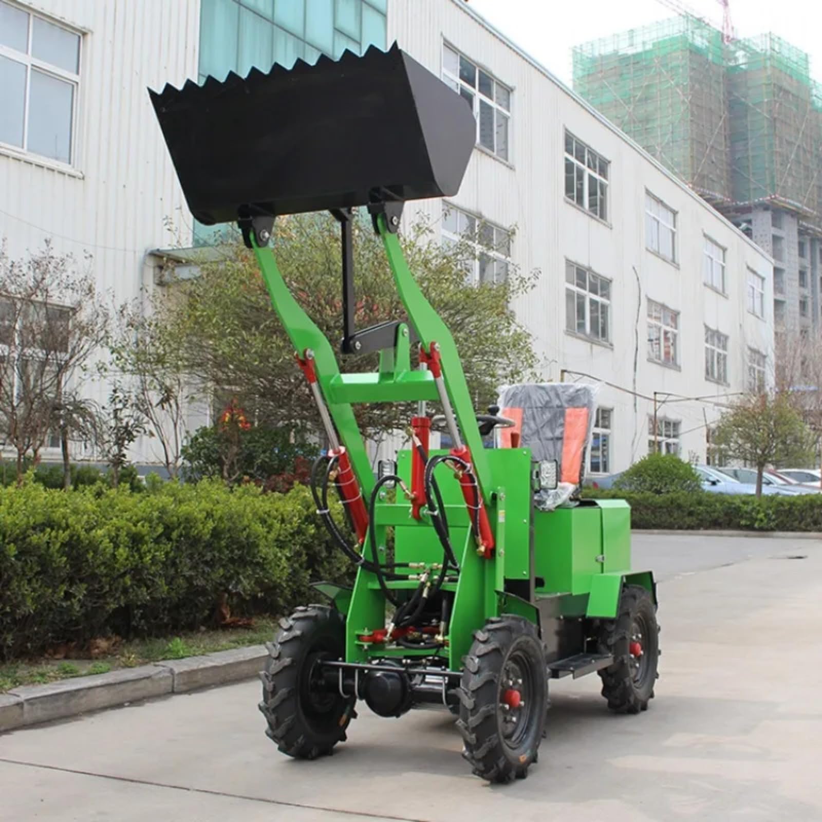 Best Hydraulic Mini Front Loader & Backhoe - Compact Shovel Loader & Wheel Excavator for Small Construction | Affordable Mini Backhoe Loader with Great Price | Ideal for Landscaping, Digging, Farm Work & DIY Home Projects | Heavy Duty Small Construction Equipment | Perfect for Yard Work, Trenching, Snow Removal & Agricultural Tasks