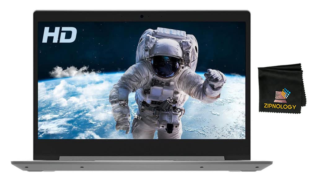 Lenovo IdeaPad 1 14-inch Laptop - Intel Pentium Silver N5030 Quad-Core Processor, 4GB RAM, 128GB SSD, Windows 11 Home | Includes Zipnology Multi-Purpose Cleaning Cloth - Perfect for Students, Remote Work & Home Office Use