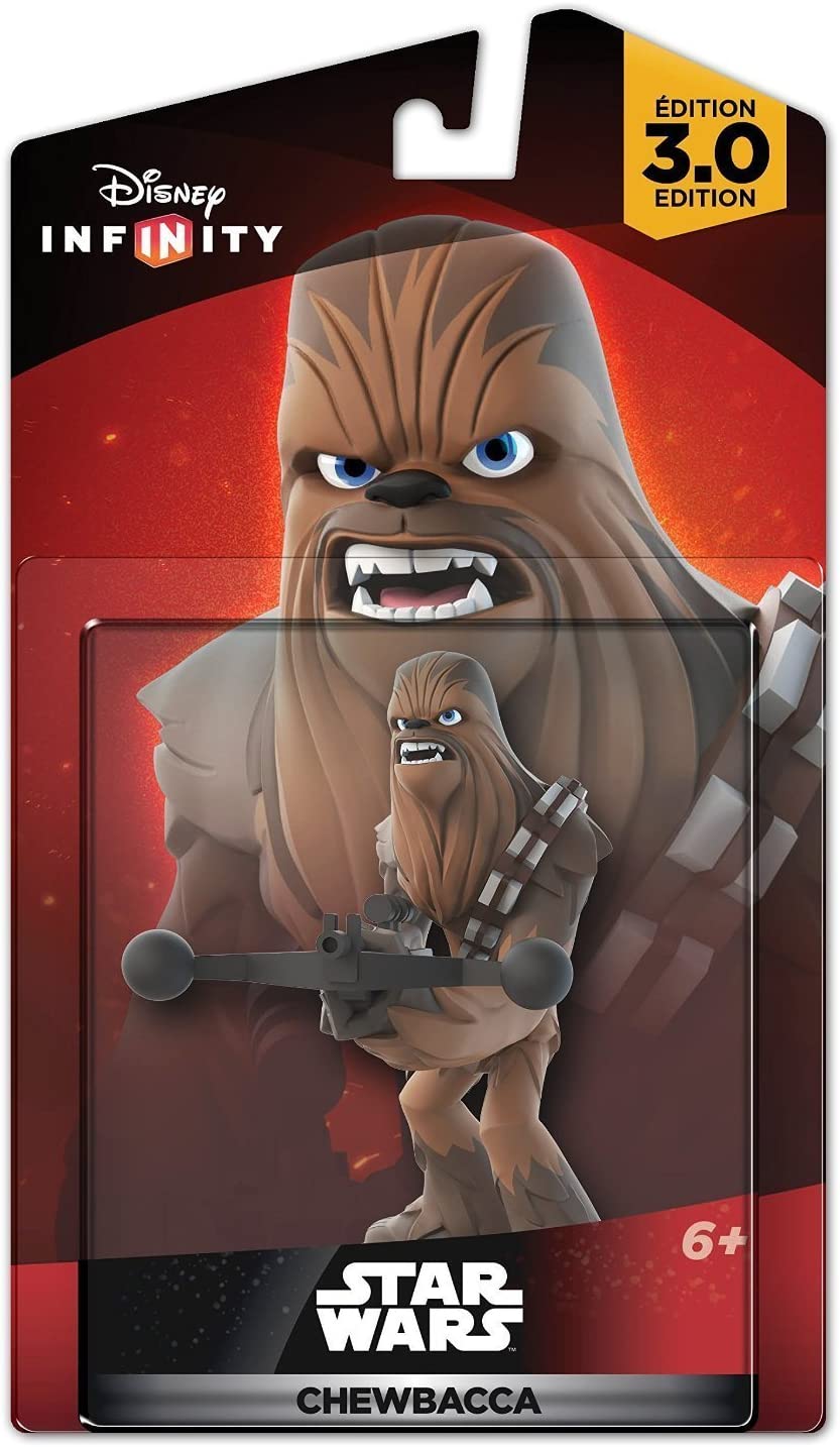 Disney Infinity 3.0 Edition Star Wars Chewbacca Action Figure - Collectible Toy for Kids & Adults, Perfect for Gaming, Display & Star Wars Fans Collection
