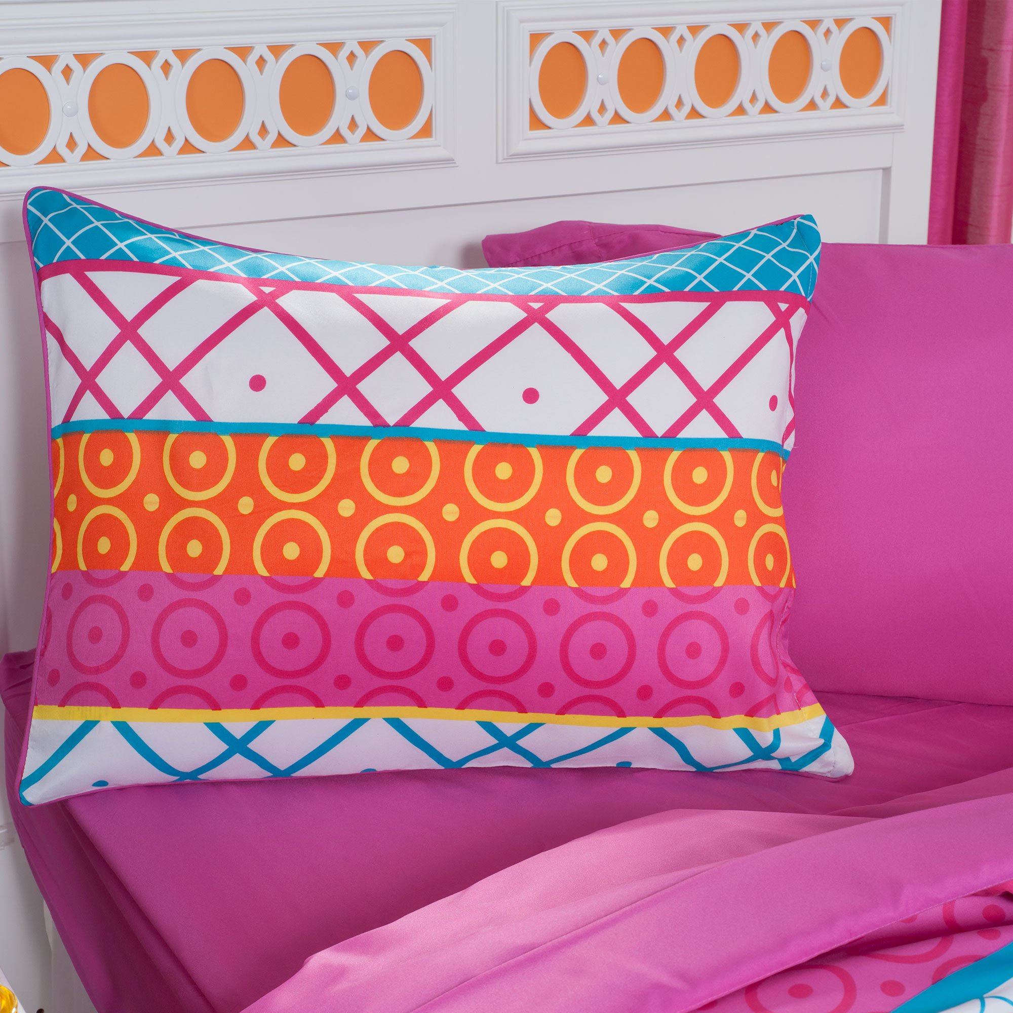 Lavish Home Terri 22-Piece Reversible Dorm Bedding Set, Twin Size - Soft & Comfortable College Dorm Essentials for Boys & Girls | Perfect for Dorm Rooms, Apartments & Guest Bedrooms