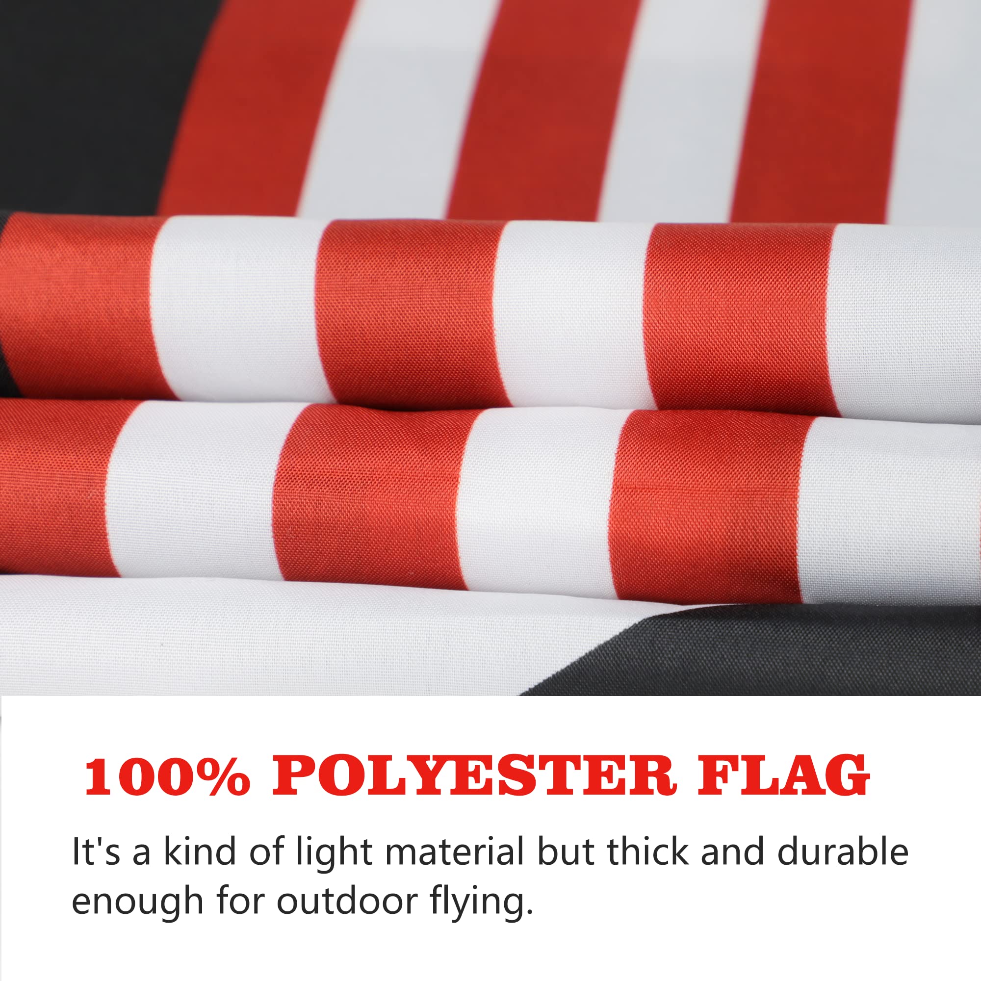 FJB Flag 3x5 FT - 100D Polyester American Political Flag with 2 Brass Grommets for Indoor & Outdoor Display - Perfect for Protests, Rallies and Political Events
