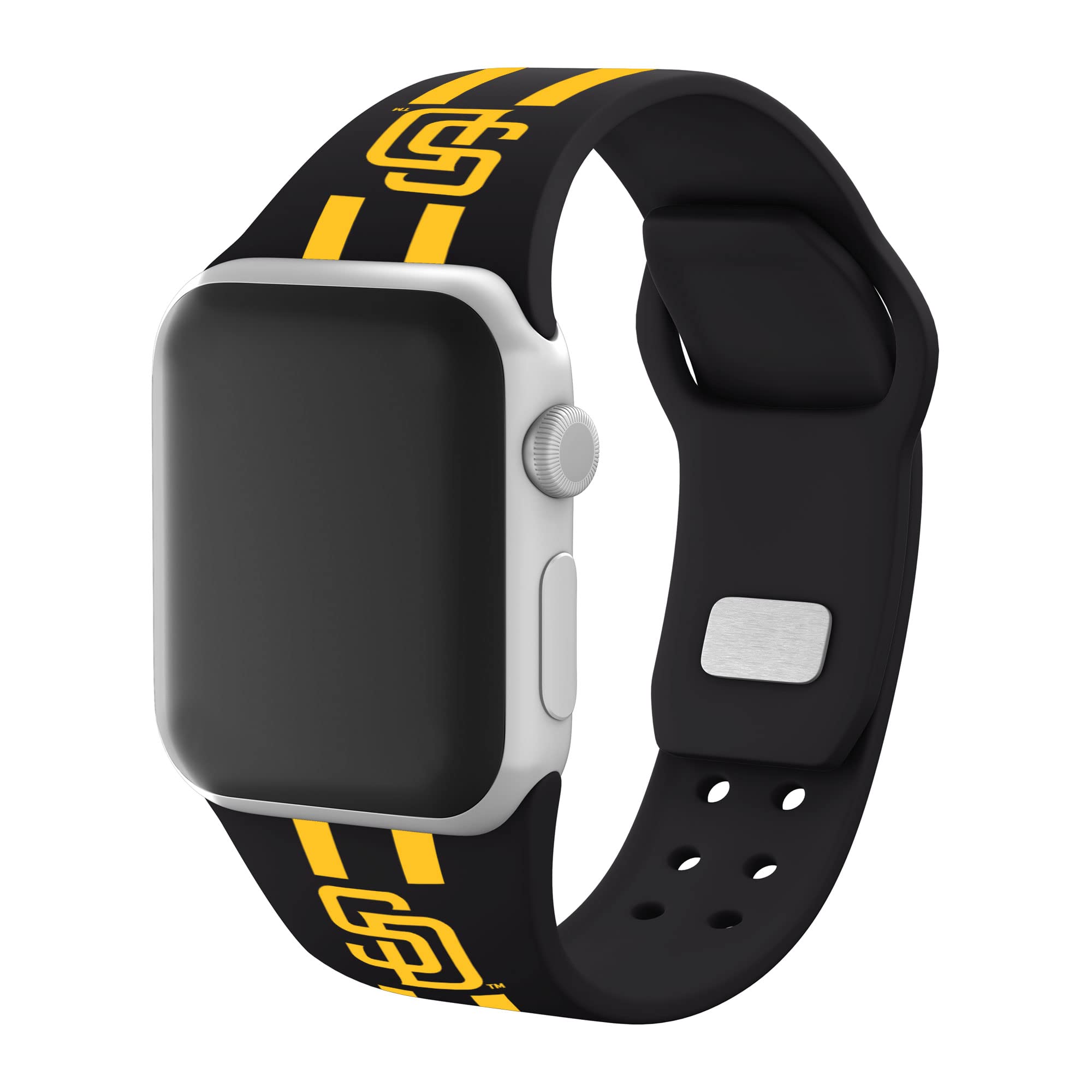 San Diego Padres HD Game Time Watch Band for Apple Watch - Perfect for Baseball Fans & Sports Enthusiasts