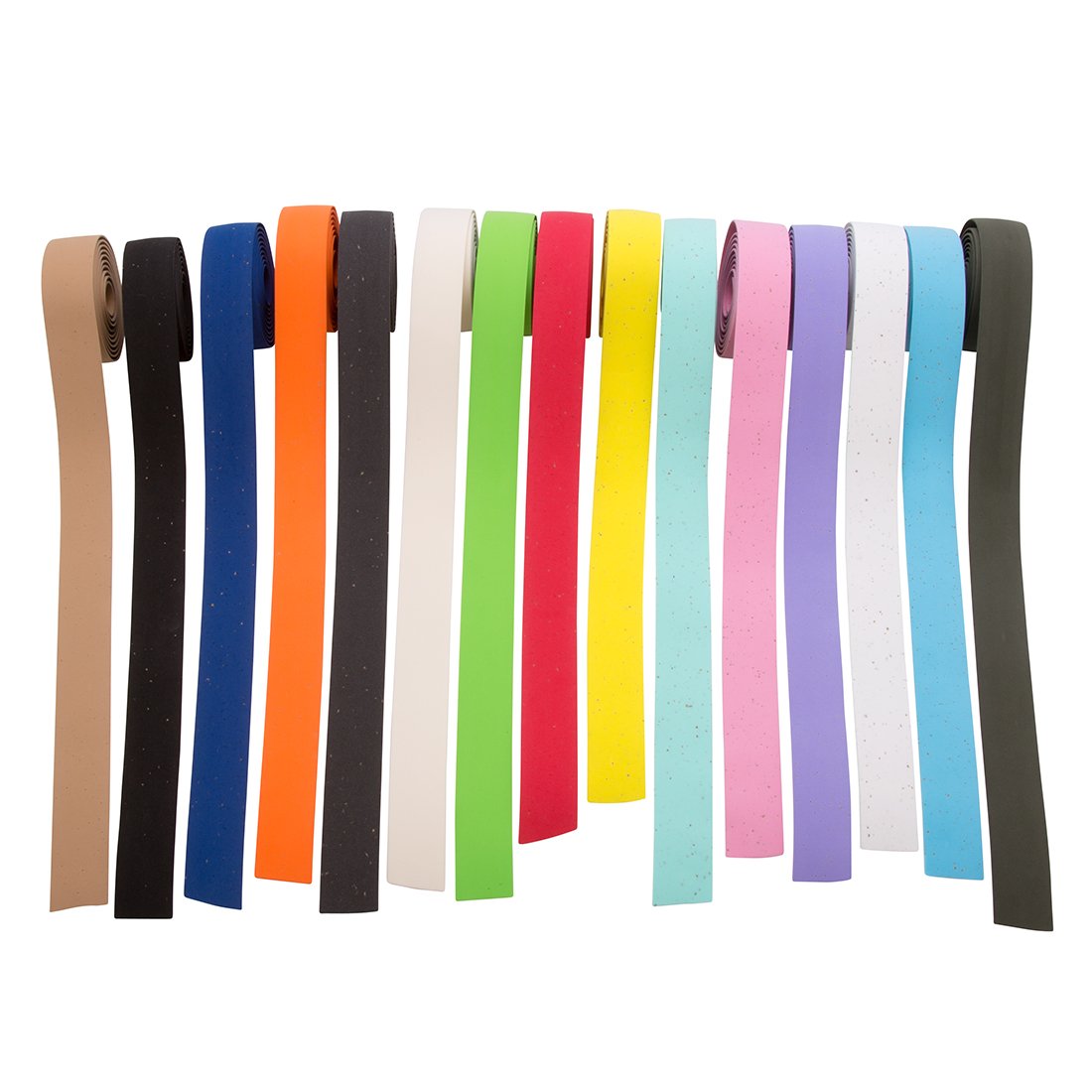 Planet Bike Comfort Cork Handlebar Tape Set - Green, Non-Slip Bicycle Grip Wrap for Road & Mountain Bikes - Perfect for Commuting, Racing & Long-Distance Cycling