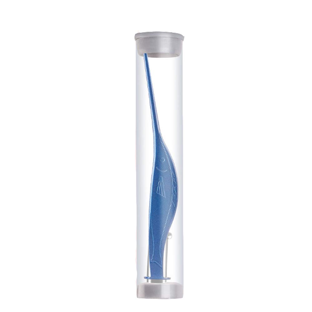 LED Flashlight Ear Wax Remover Tool with Tweezers - Blue Ear Cleaner for Safe & Gentle Ear Care - Perfect for Home Use, Travel, and First Aid Kits